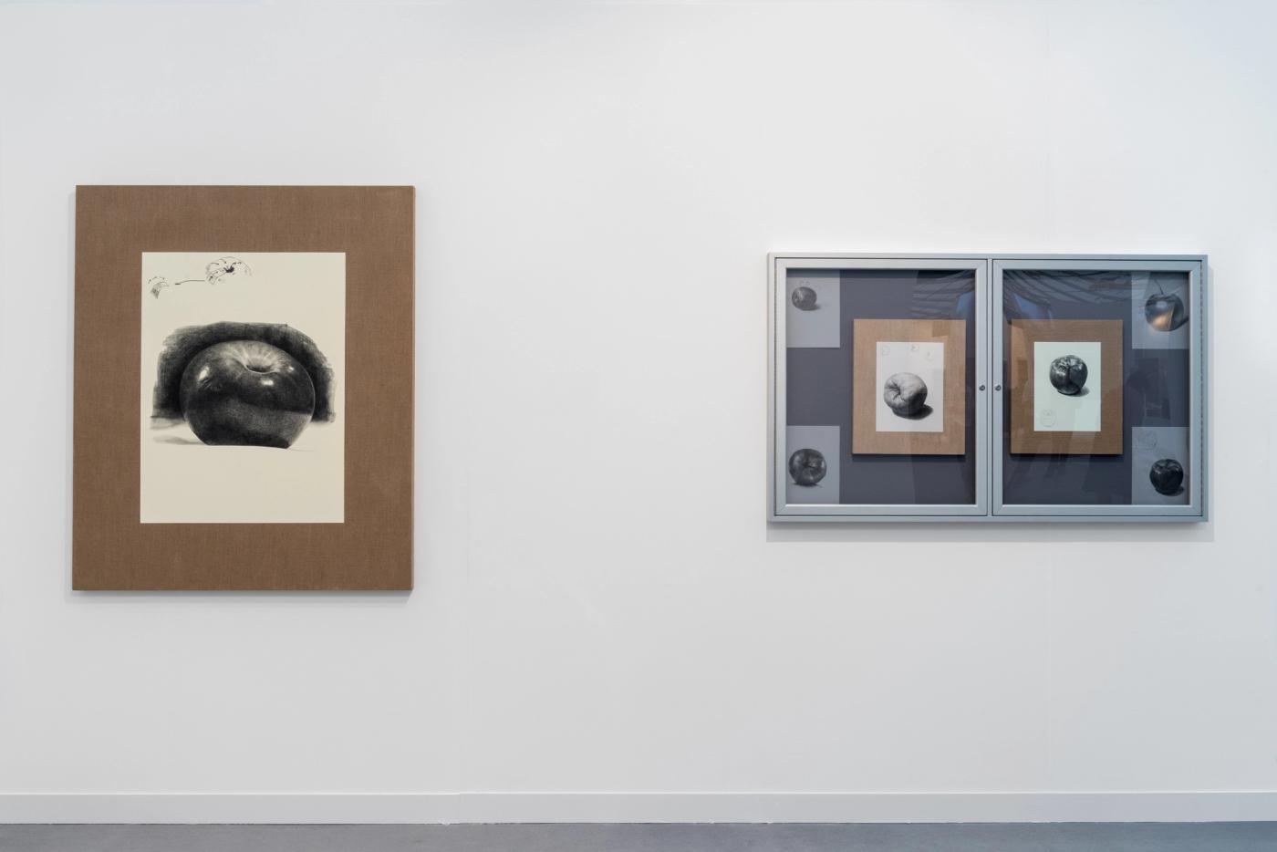 Installation view of Mika Horibuchi at Frieze London, 2025