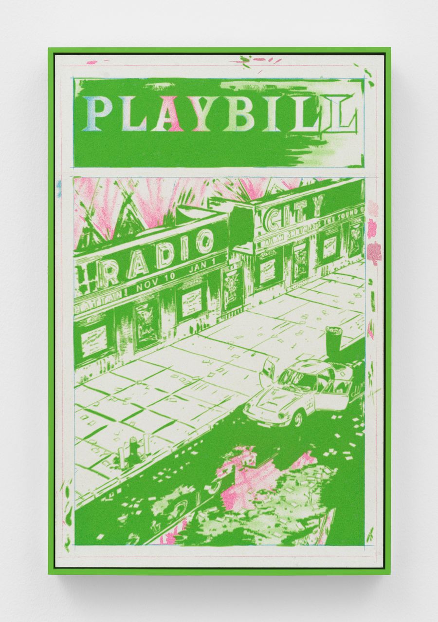 Working Drawing for The Sound of Manhattan, Green