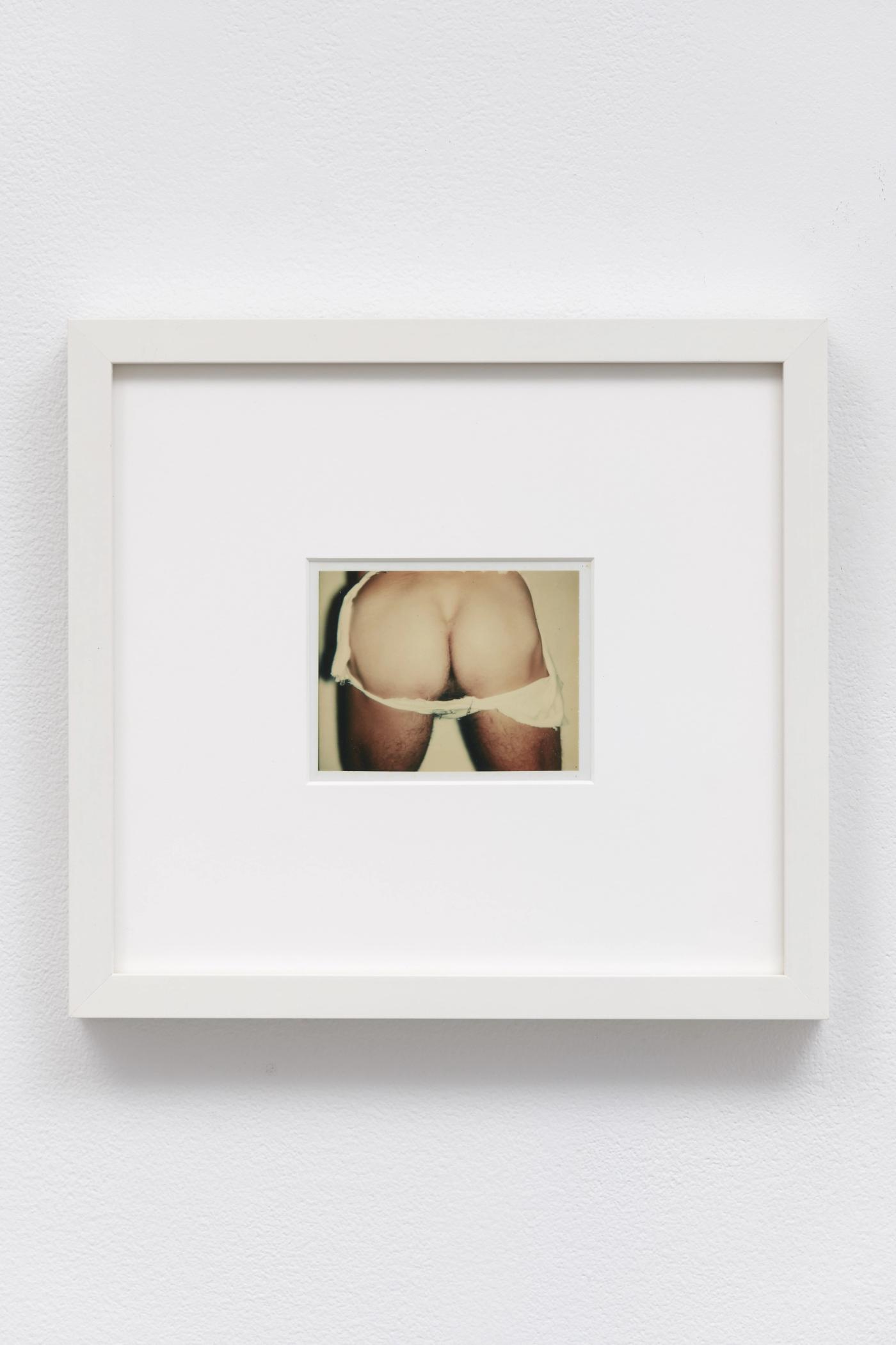 Image of Nude Male (2/2), 1977: Unique polaroid print (Polacolor Type 108)