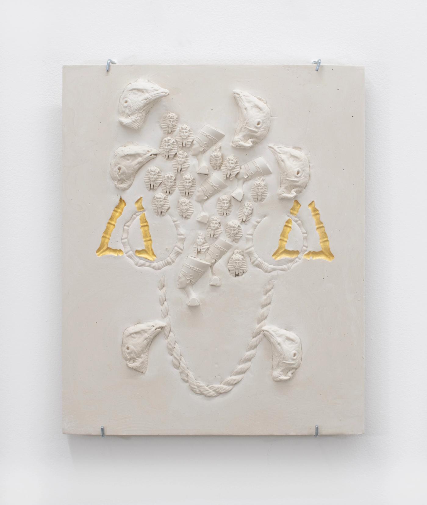 Image of Are We Royalty or Nah?, 2025: Plaster and acrylic