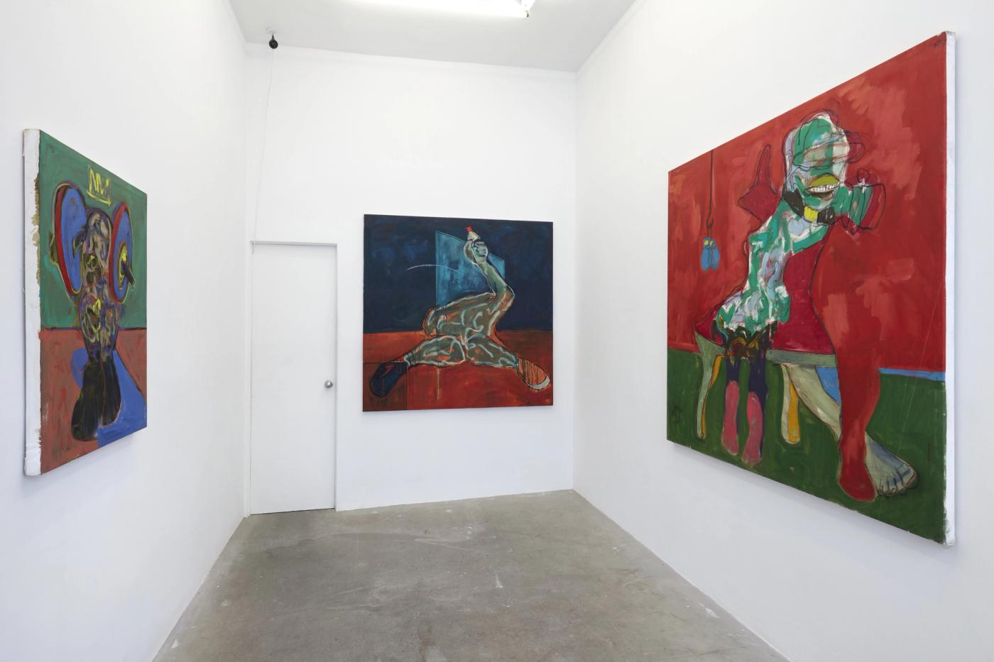 Installation view of Gresham Tapiwa Nyaude at 56 Henry