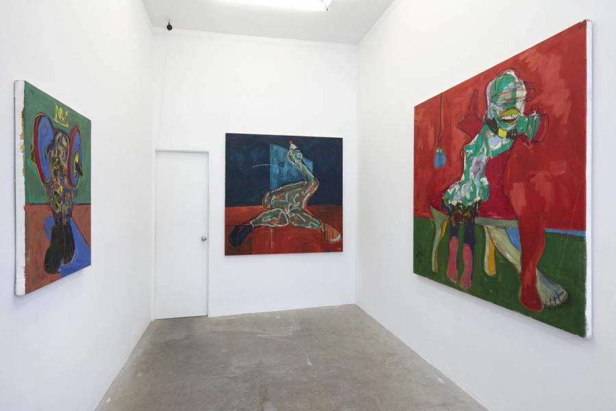 Installation view of Gresham Tapiwa Nyaude at 56 Henry