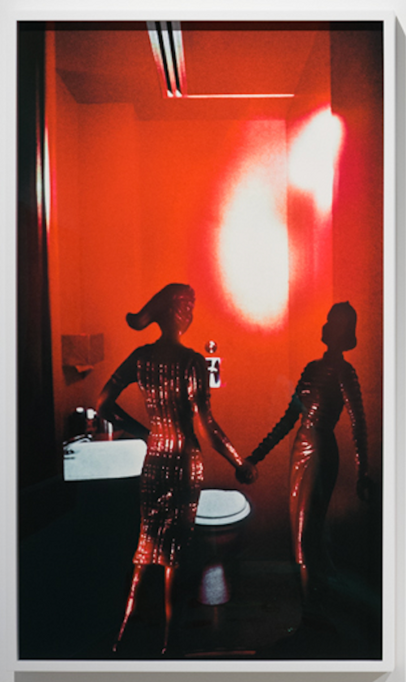 Image of Red Bathroom, 1982: Cibachrome