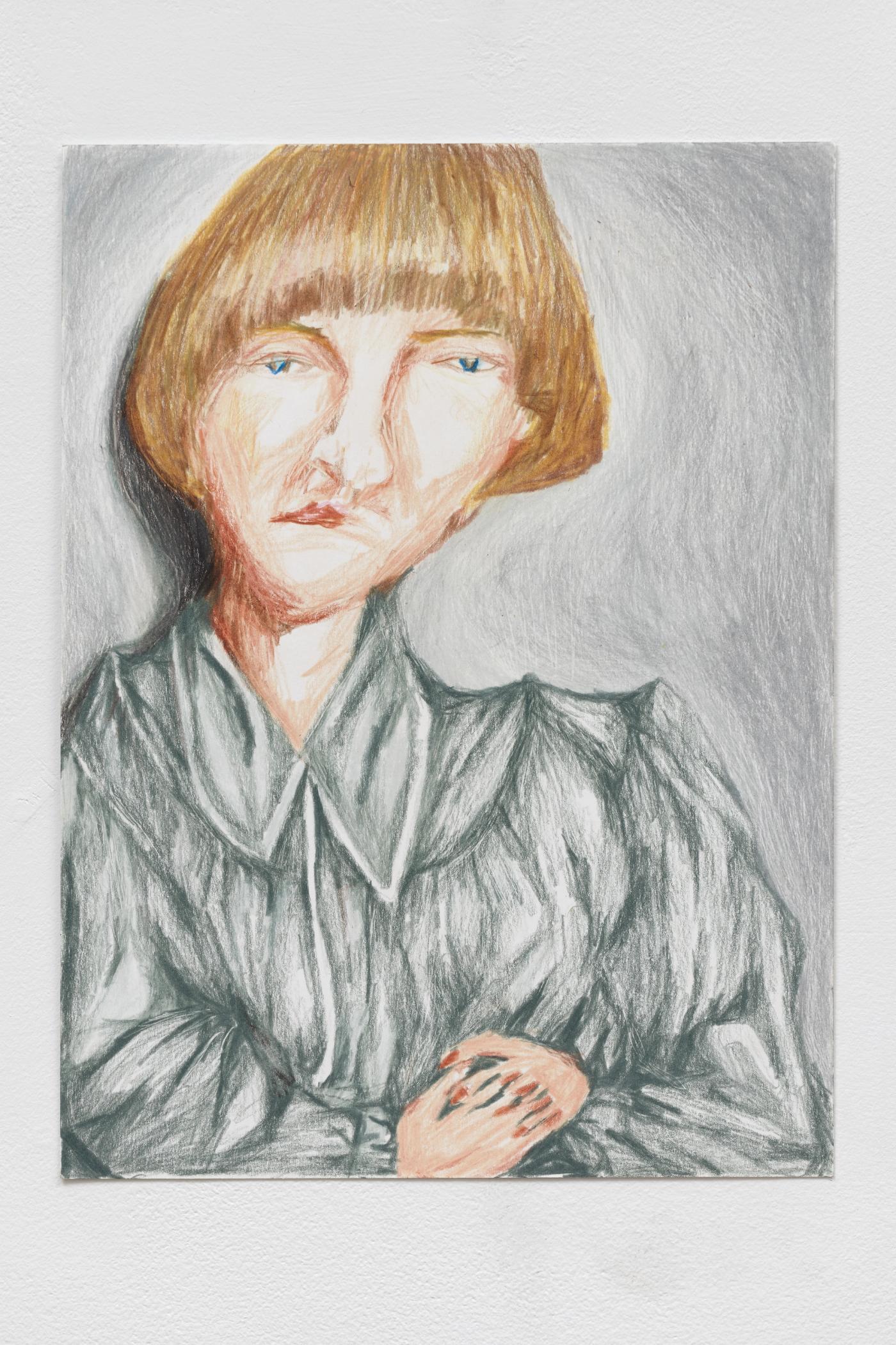 Image of Forecast future, 2025: Colored pencil on paper