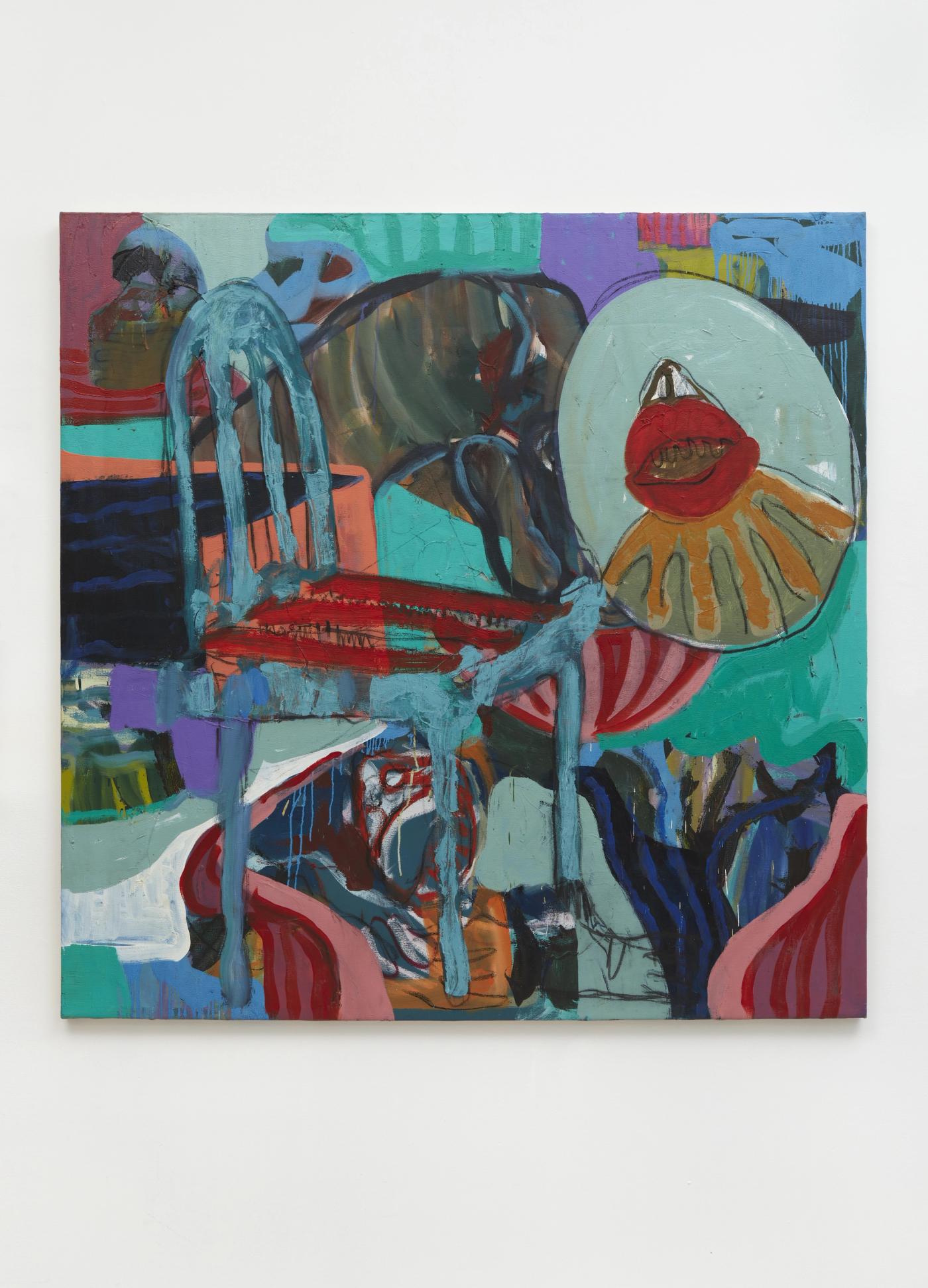 Image of All the early mornings, 2023: Oil on canvas