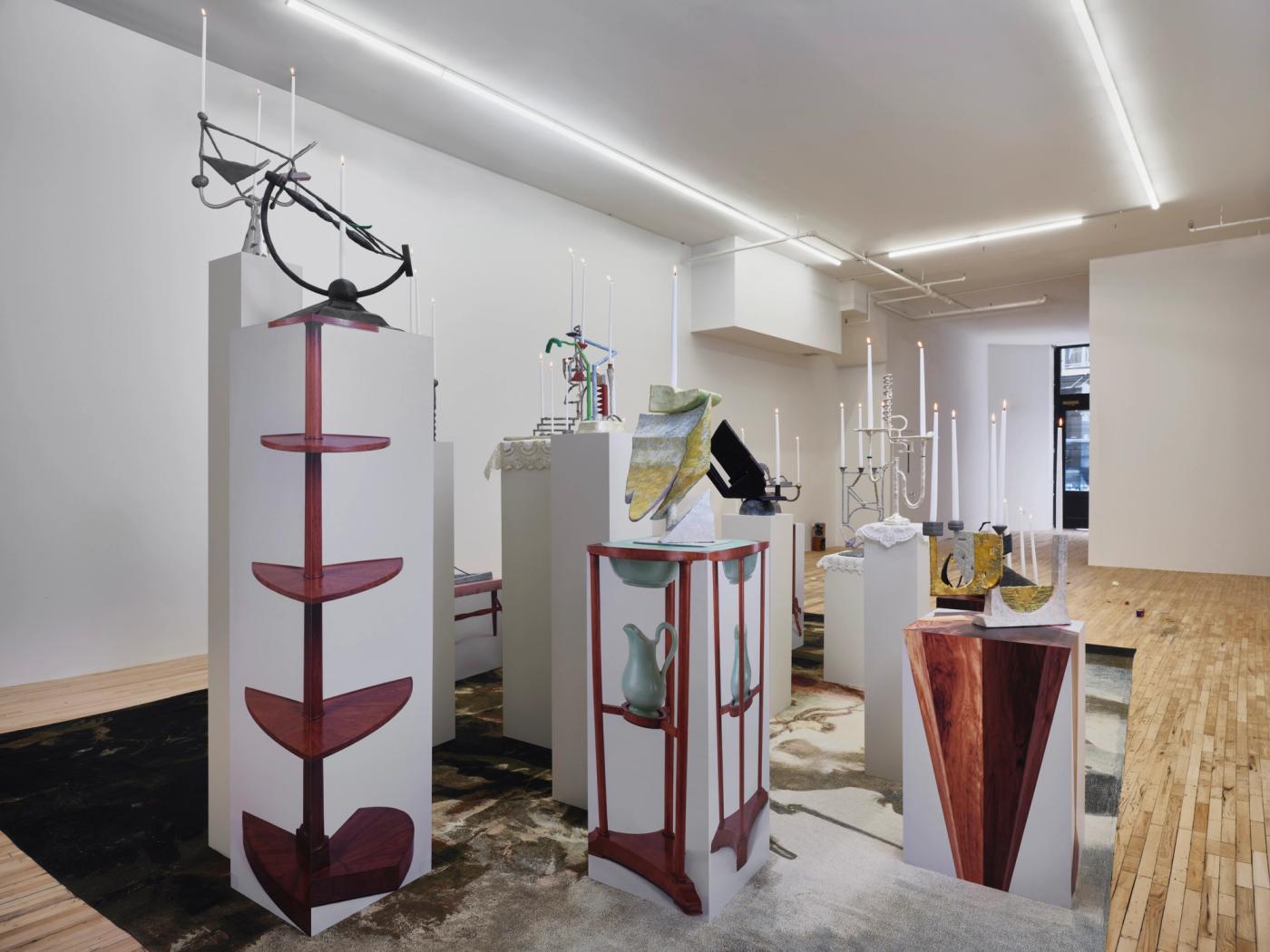 Installation view of Christopher K. Ho's Waterloo!