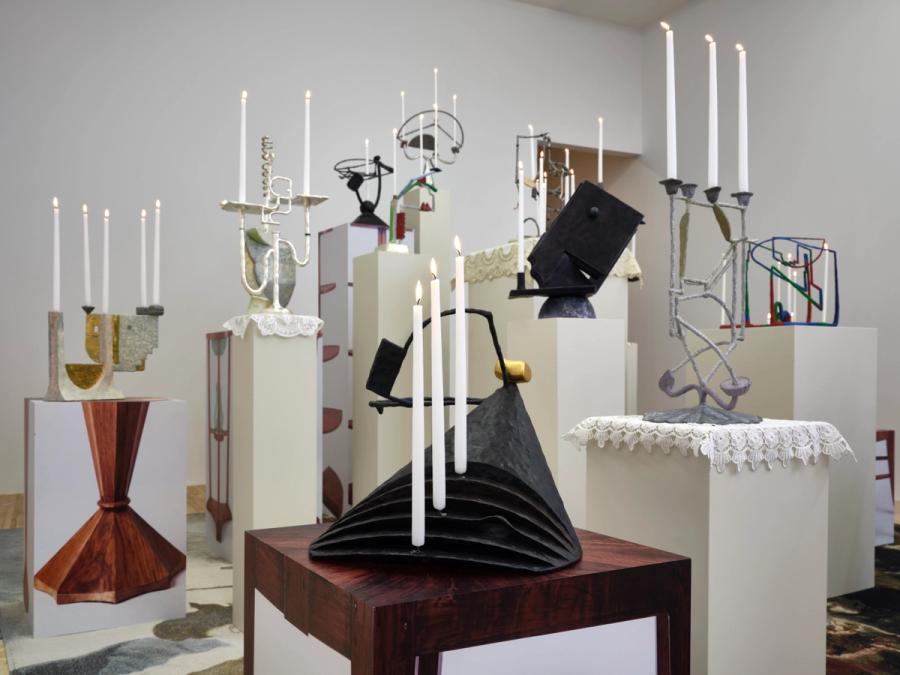 Installation view of Christopher K. Ho's Waterloo!