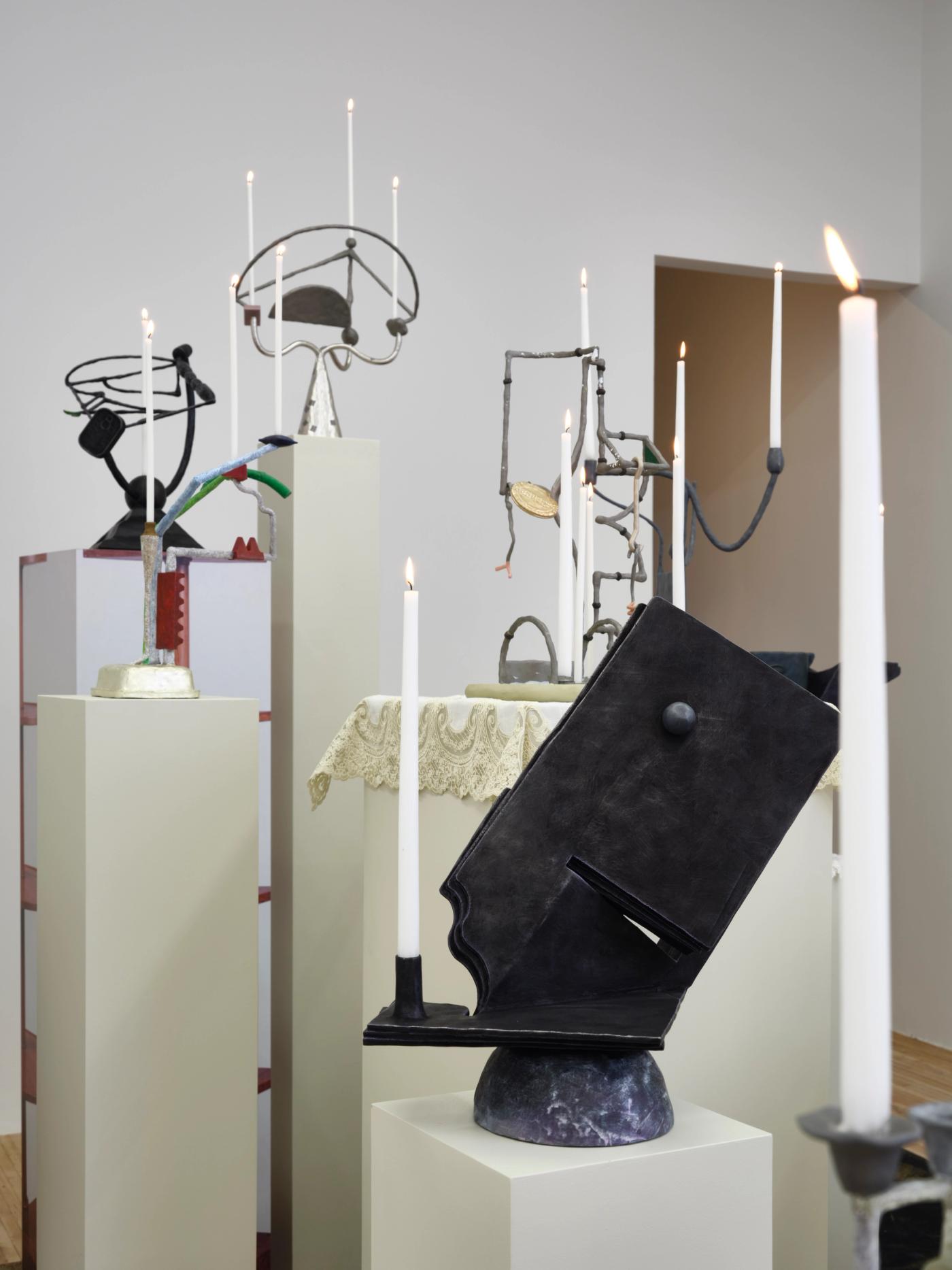 Installation view of Christopher K. Ho's Waterloo!