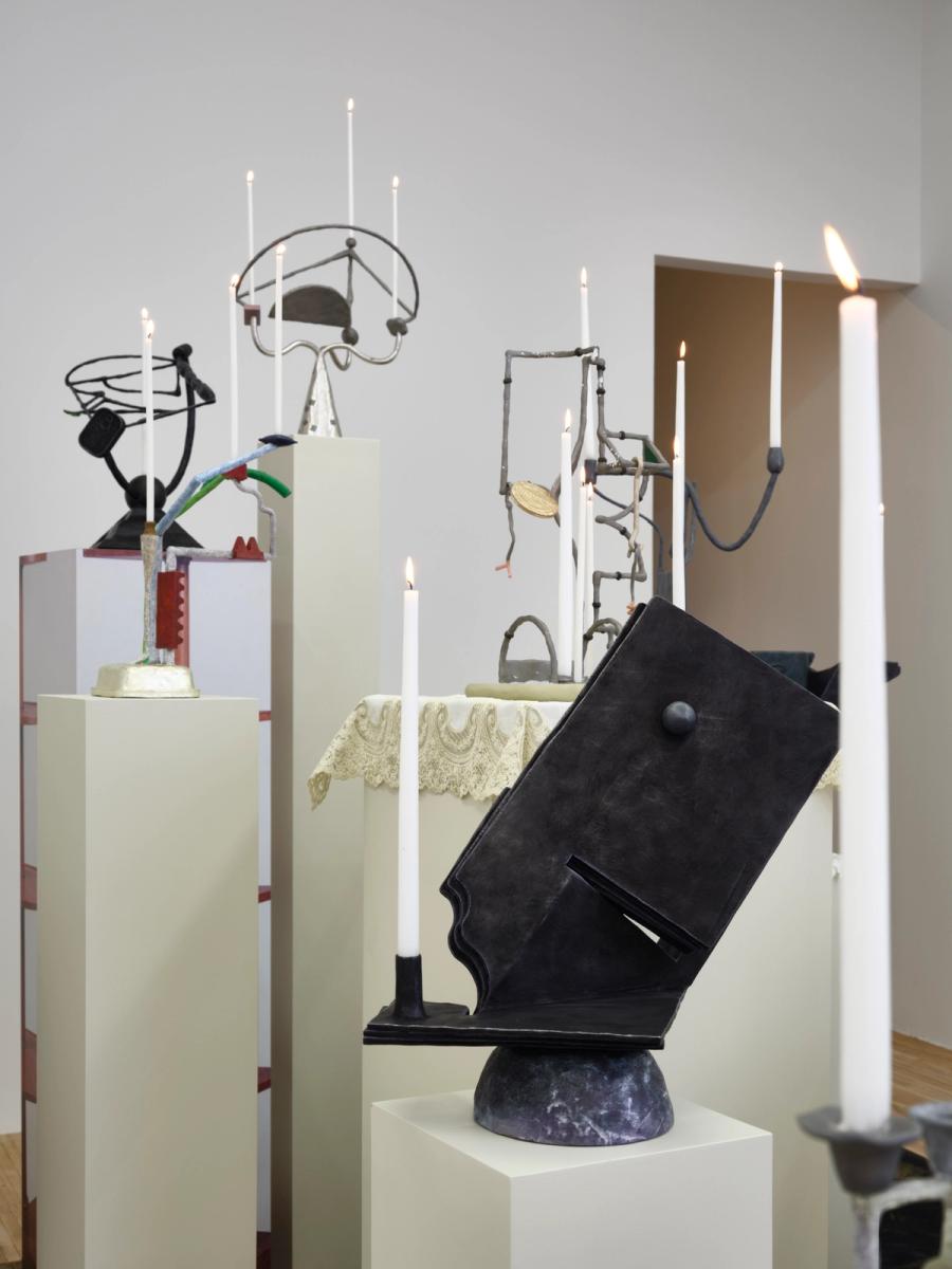 Installation view of Christopher K. Ho's Waterloo!
