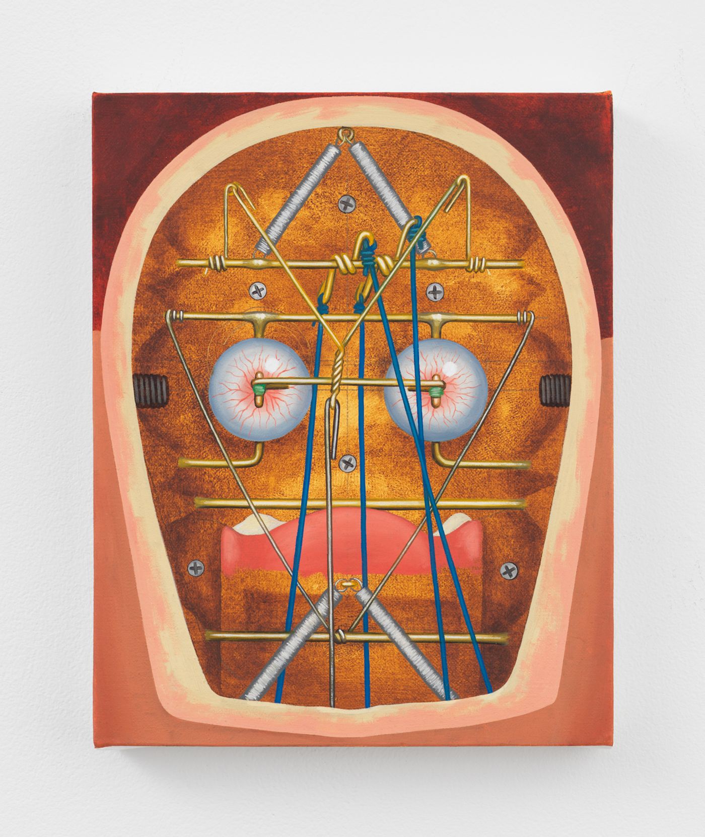 Henry Gunderson, Dummy, 2025. Oil on linen. 10 x 8 in (25.4 x 20.3 cm)
