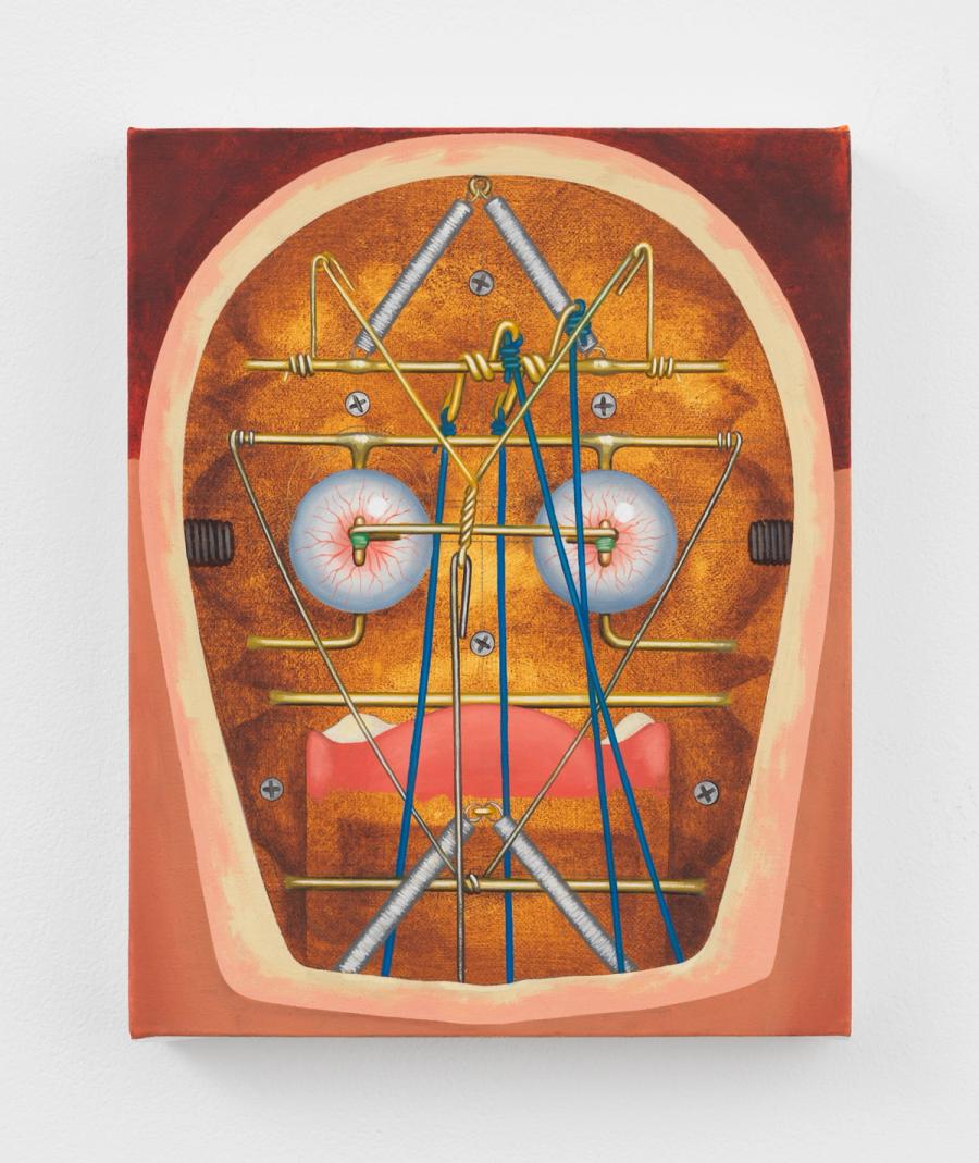 Henry Gunderson, Dummy, 2025. Oil on linen. 10 x 8 in (25.4 x 20.3 cm)