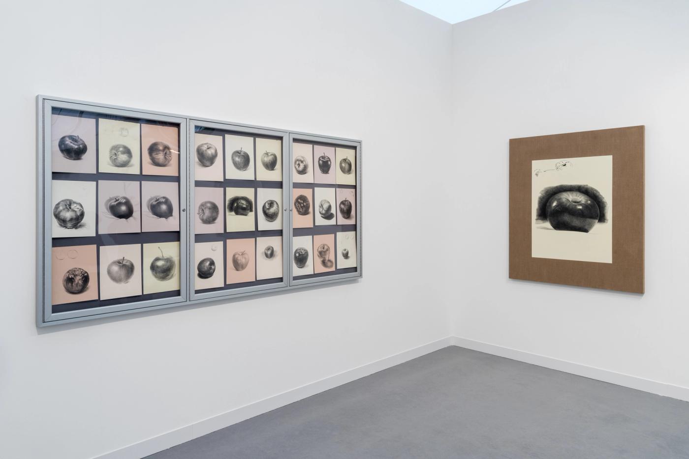 Installation view of Mika Horibuchi at Frieze London, 2025