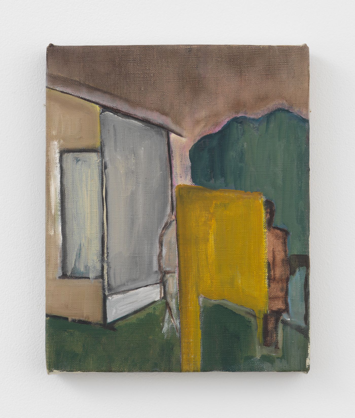 Myles Gable, snoqualmie, 2025. Oil on linen. 10 x 8 in (25.4 x 20.3 cm)
