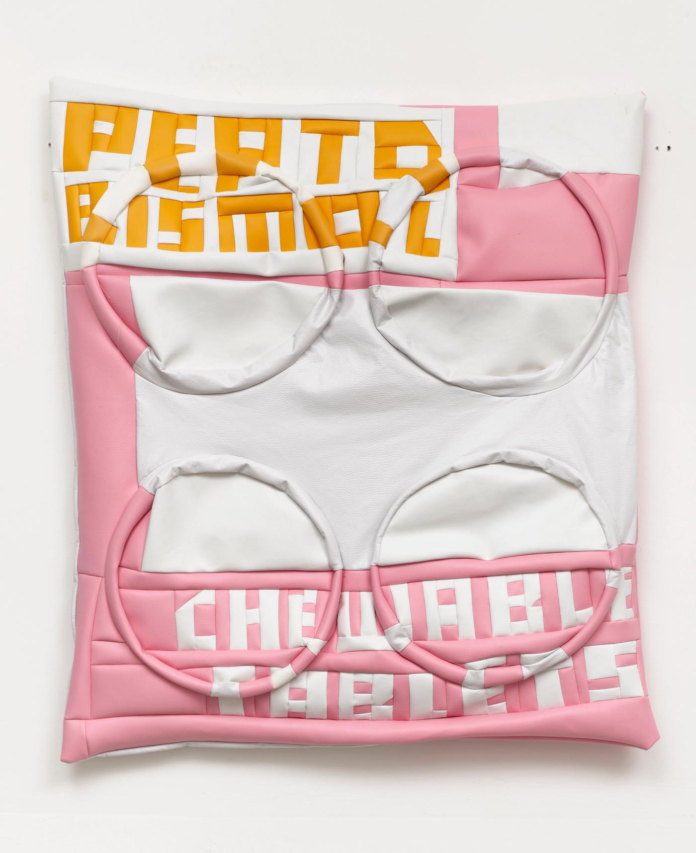 Image of Soft Pepto Bismol, 2022: Vinyl and polyfil