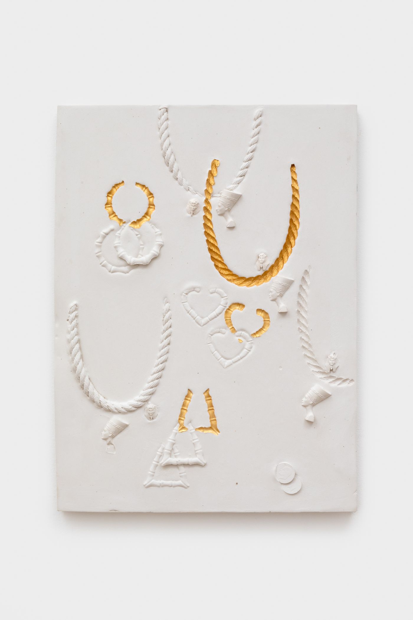 Image of New Heirlooms, 2025: Plaster, Acrylic, Foam, and Wood