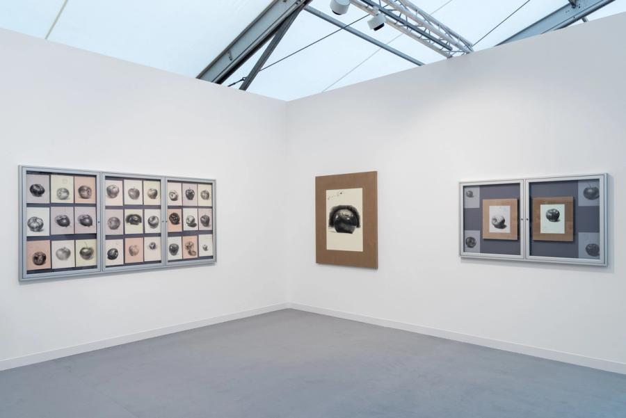 Installation view of Mika Horibuchi at Frieze London, 2025
