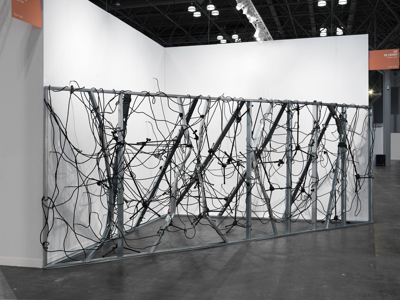 Installation view of INTERCEPTOR at The Armory Show