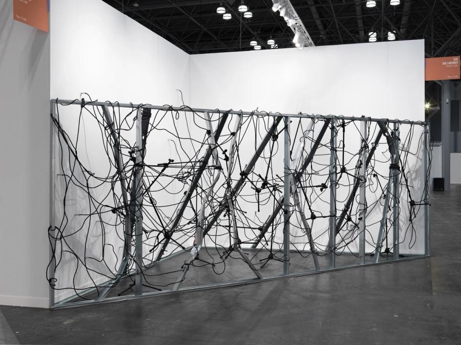 Installation view of INTERCEPTOR at The Armory Show