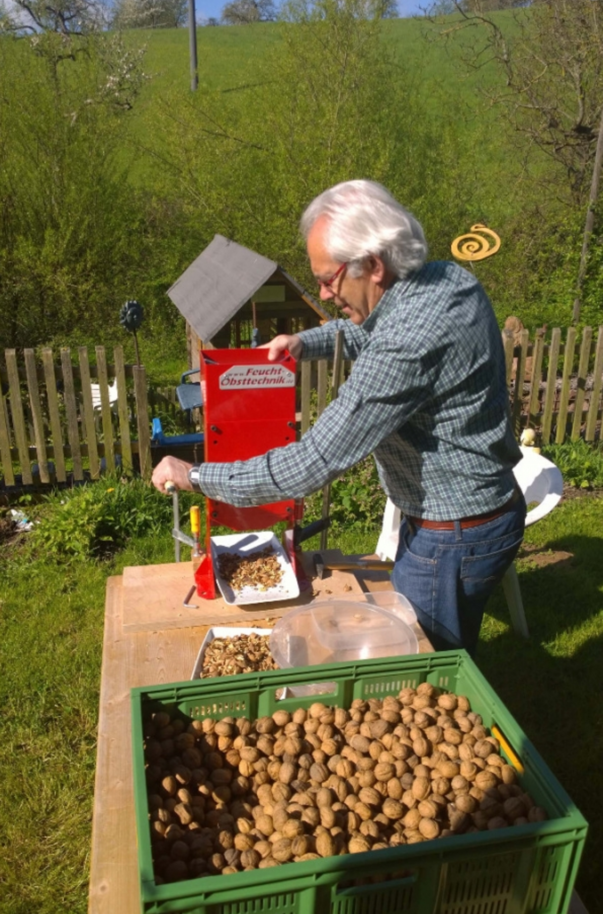 Die Walnussknackmaschine