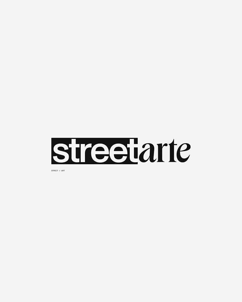 StreetArte logo design for urban art e-commerce platform