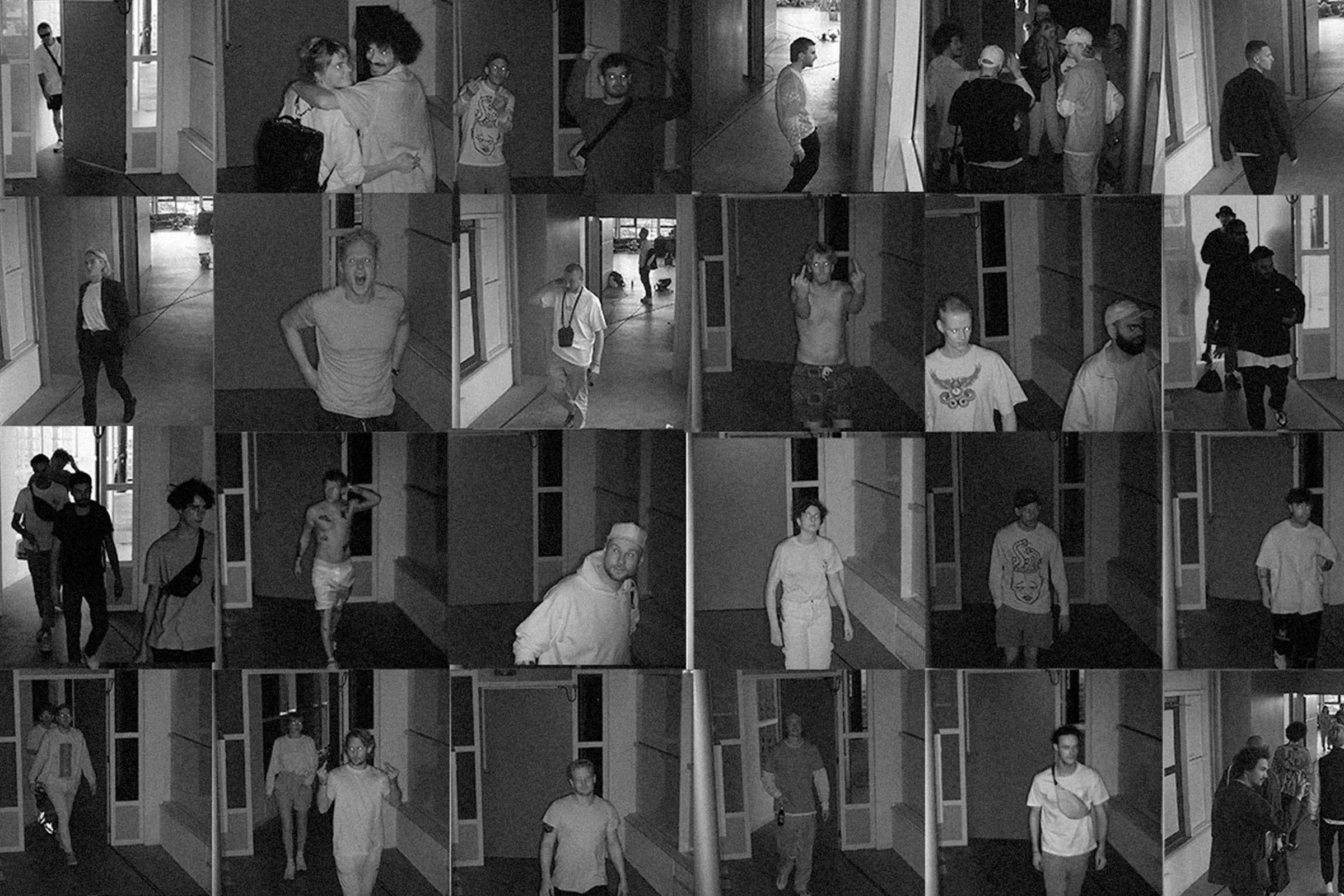 Future Intel art direction - surveillance style artist photos