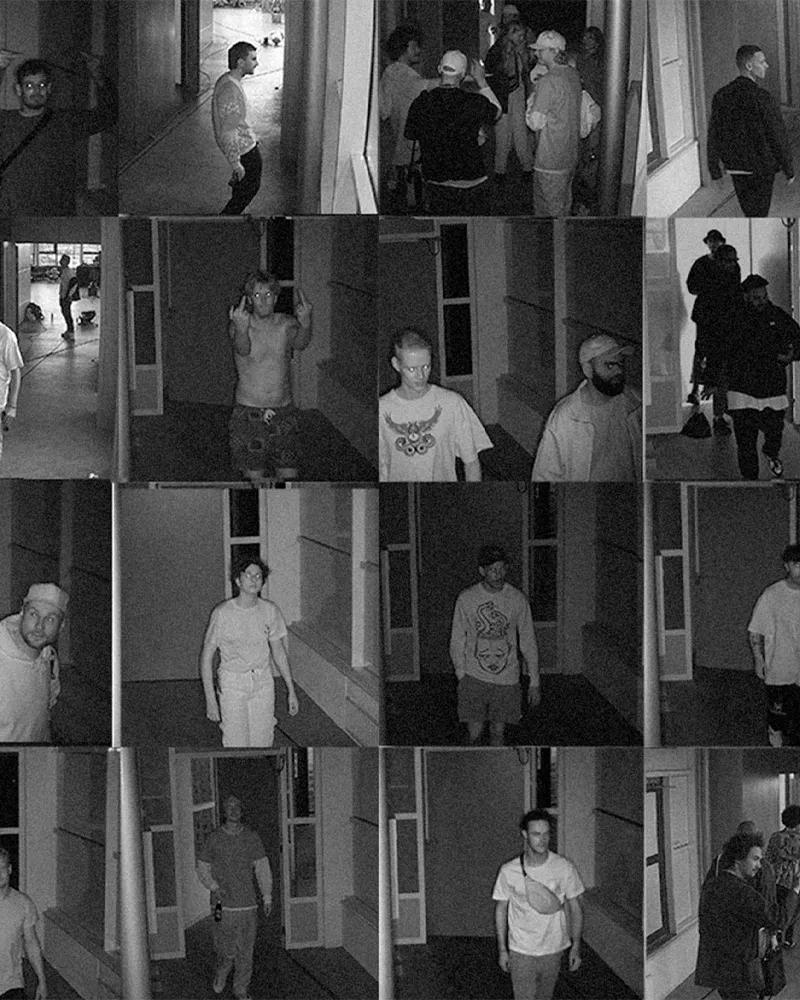 Future Intel art direction - surveillance style artist photos