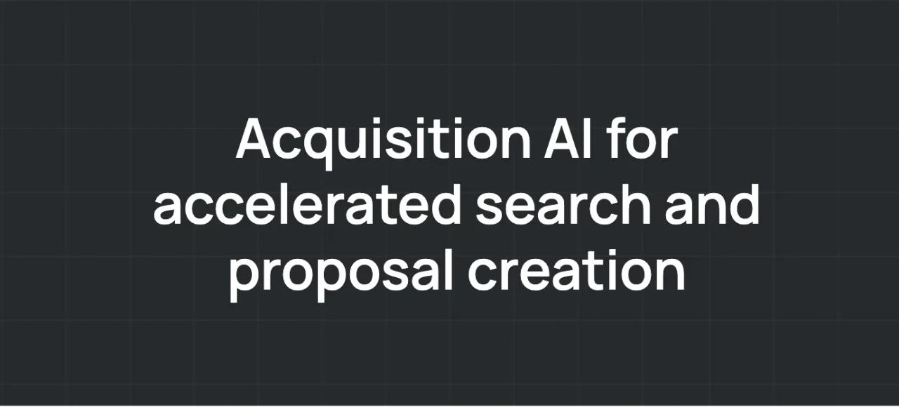 Introducing GovSignals - Acquisition AI for Government Contractors