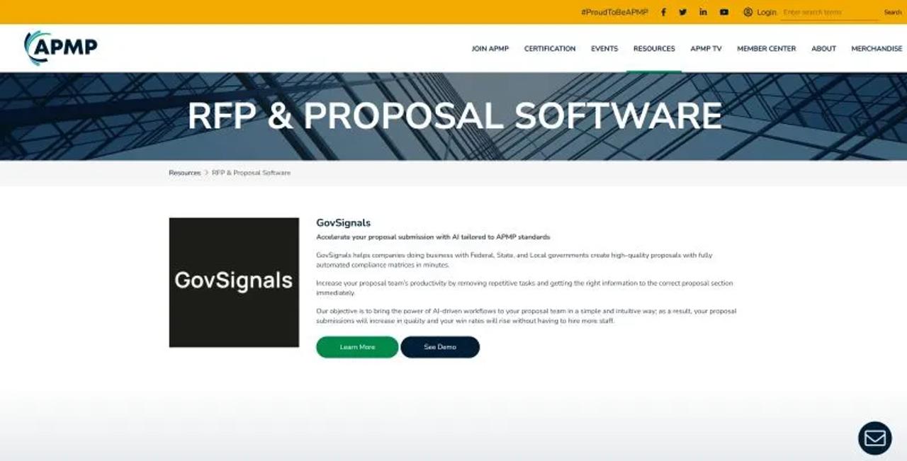APMP Vendor Partner Announcement