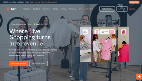 Sprii website