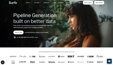 Surfe website