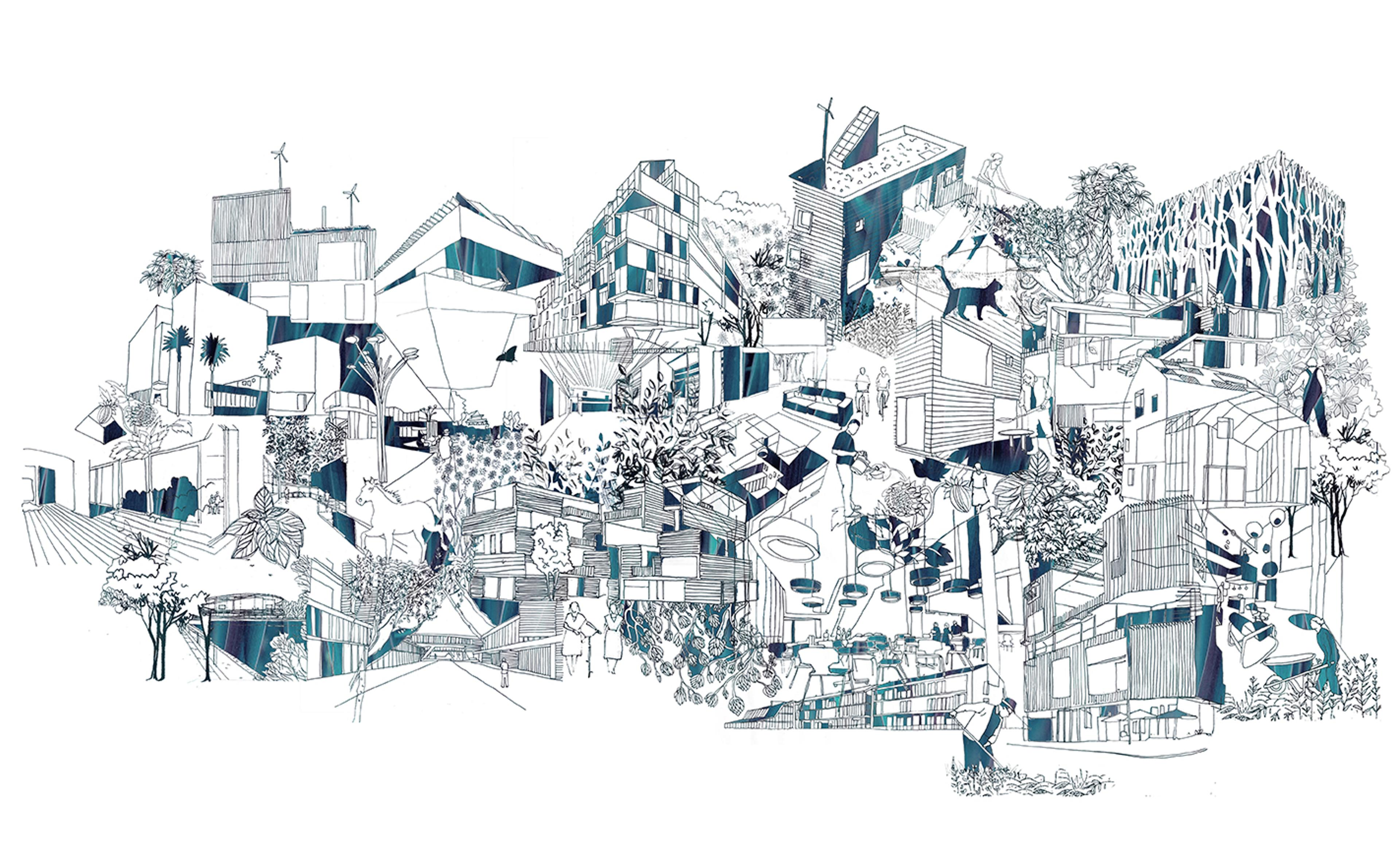 Illustrations d'architecture
