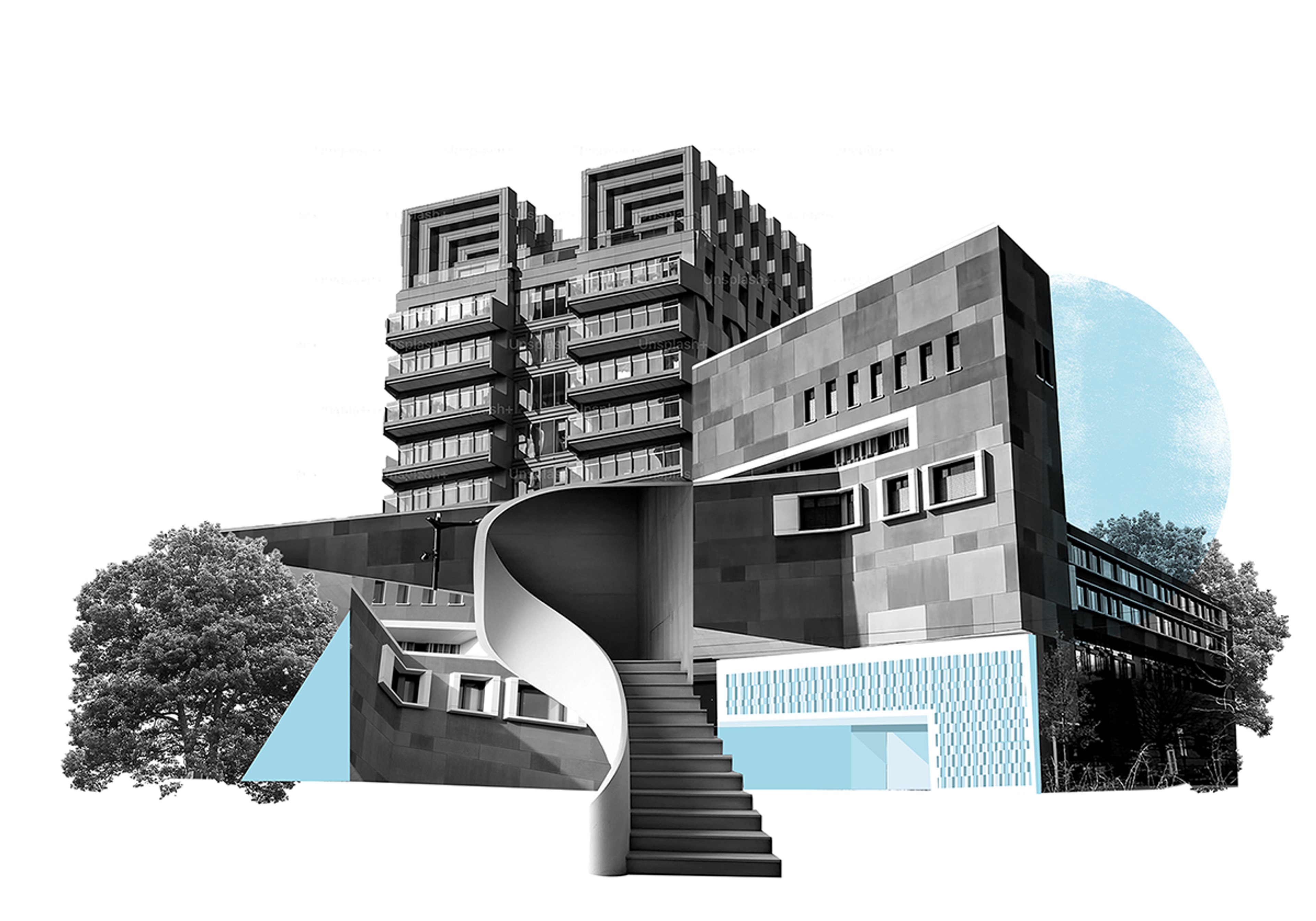 Illustrations d'architecture