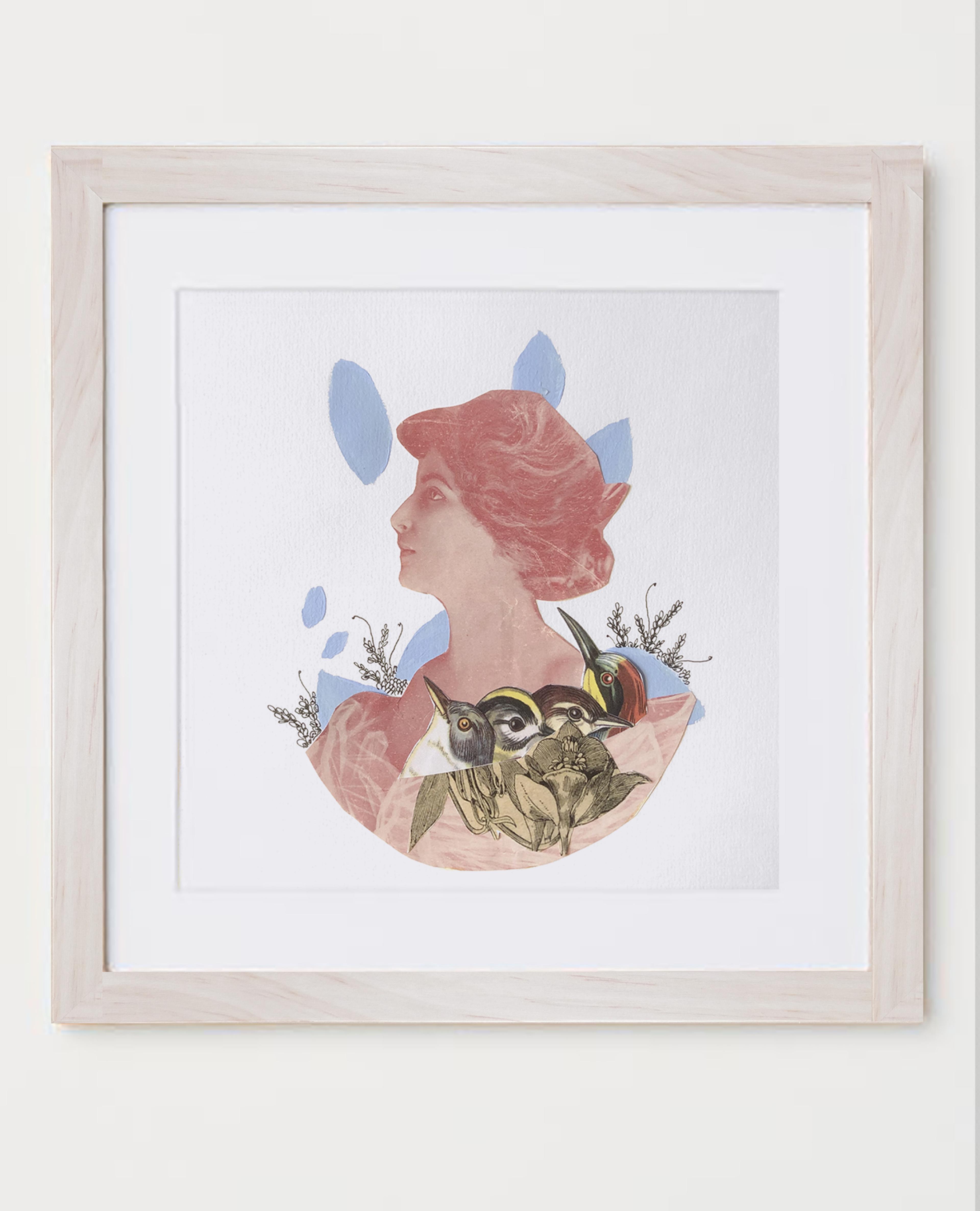 Femme aux oiseaux