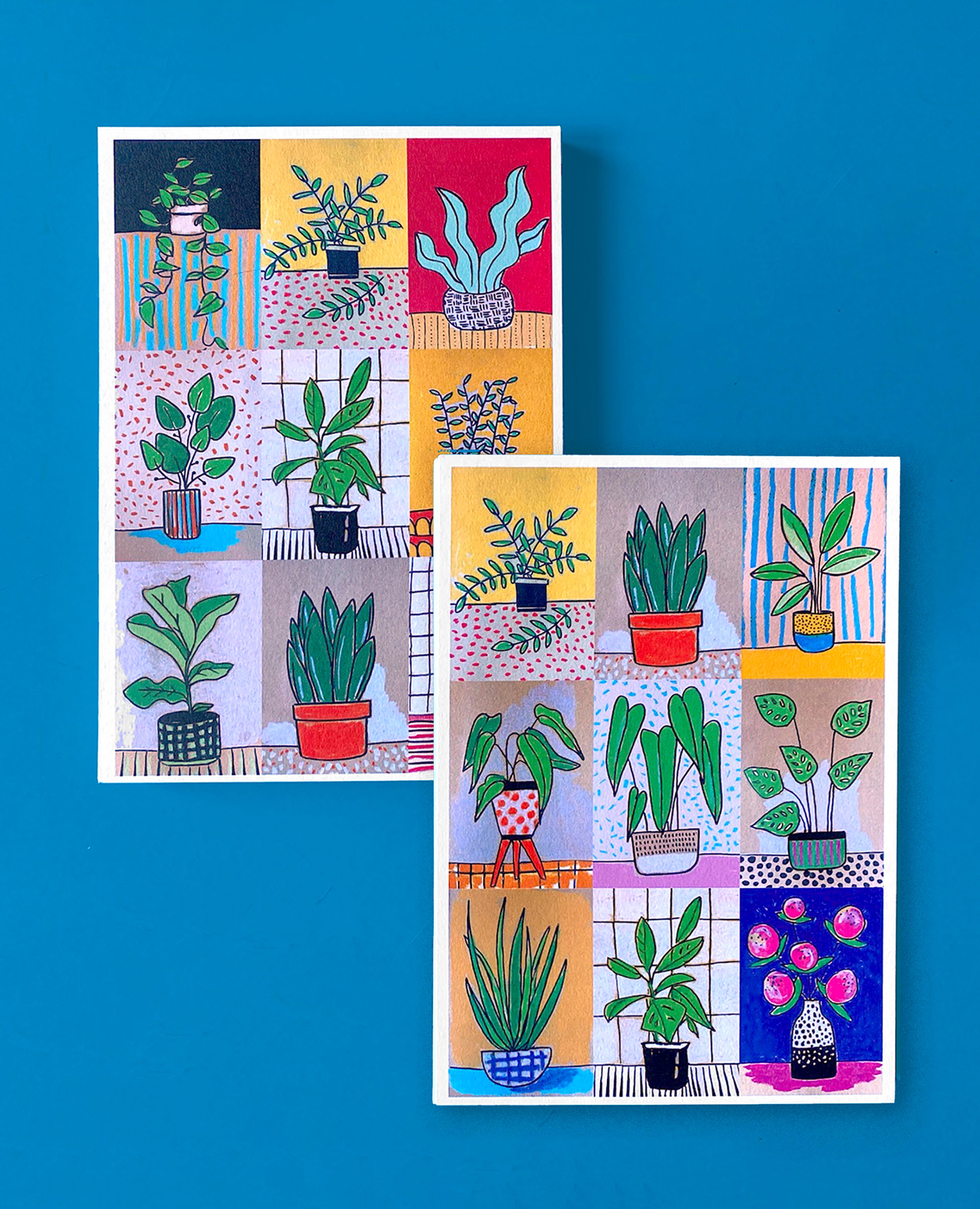 Cartes postales plantes