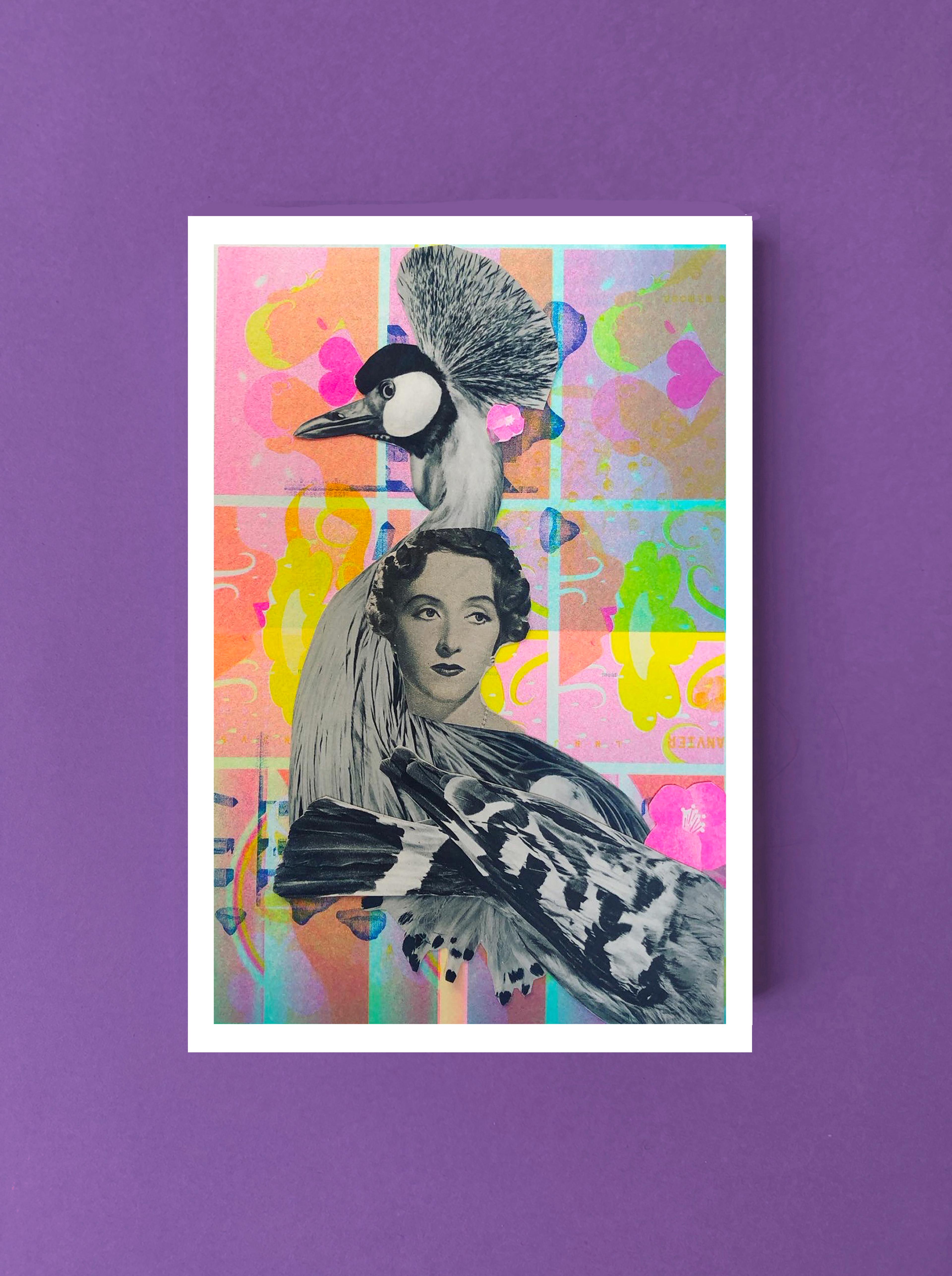 Cartes postales "Femmes des années 50"