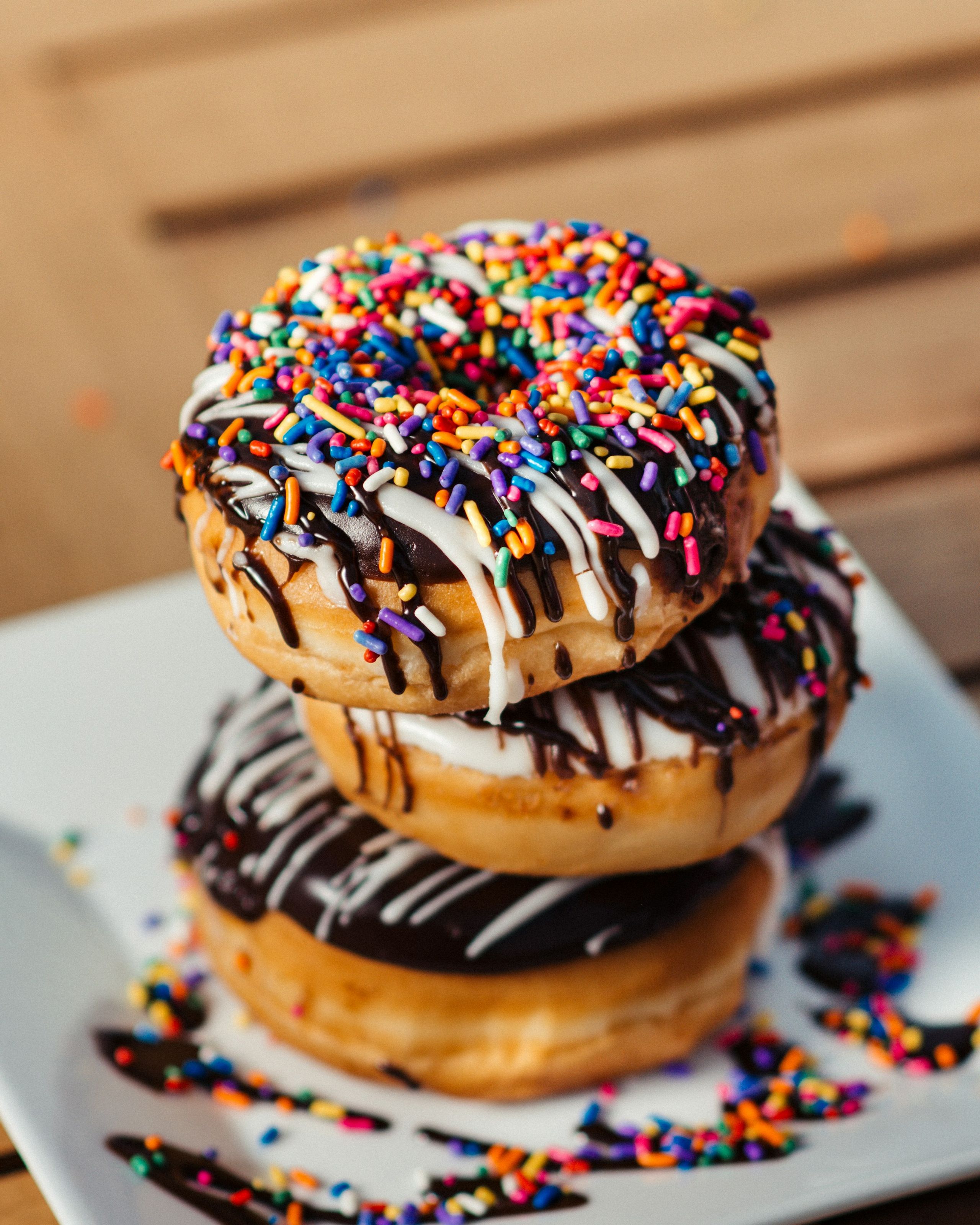 Donut-Stapel