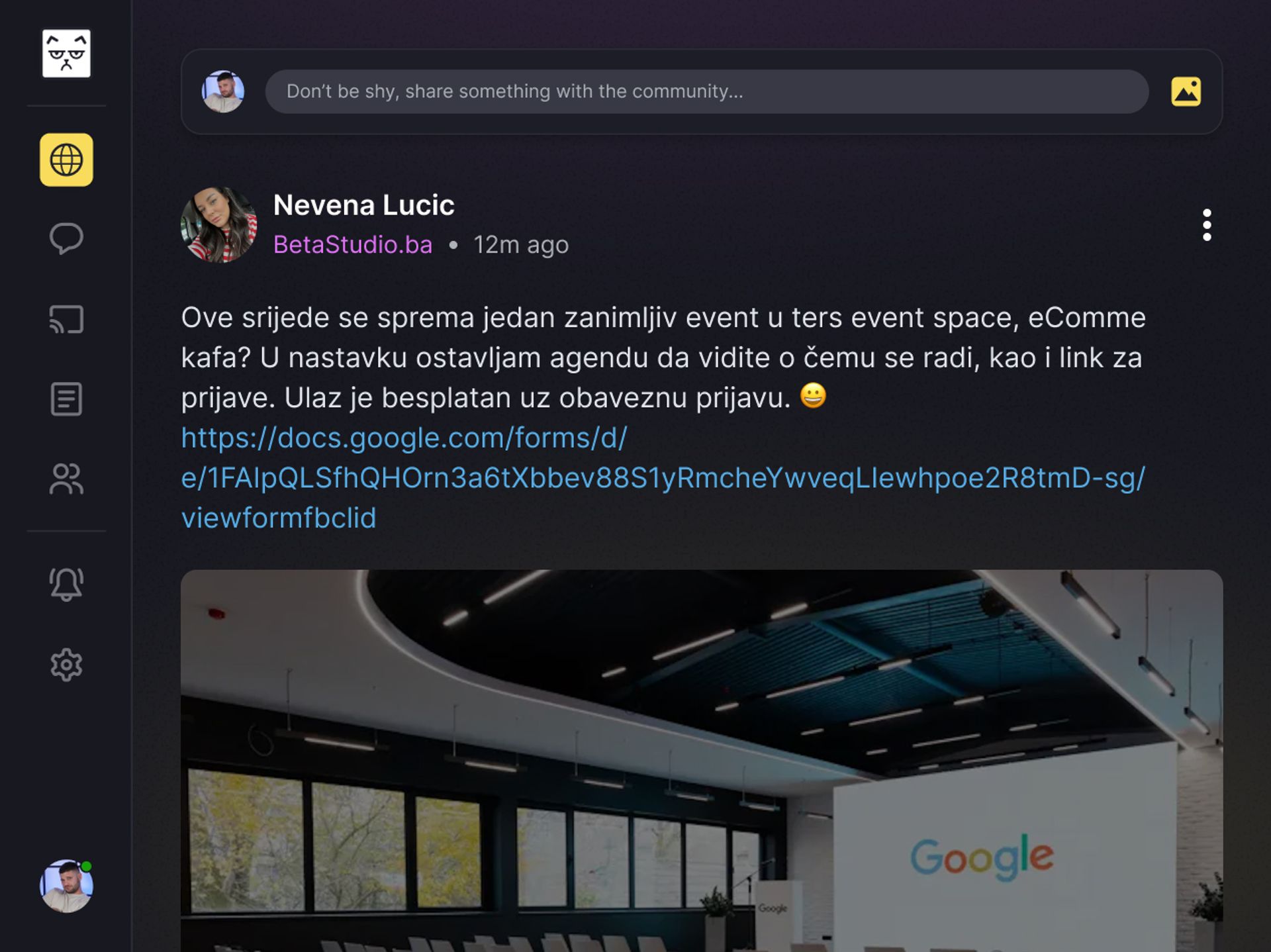 tersOS — The Coworking Operating System