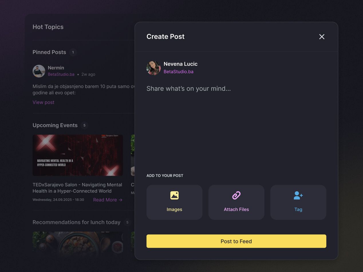 tersOS — The Coworking Operating System