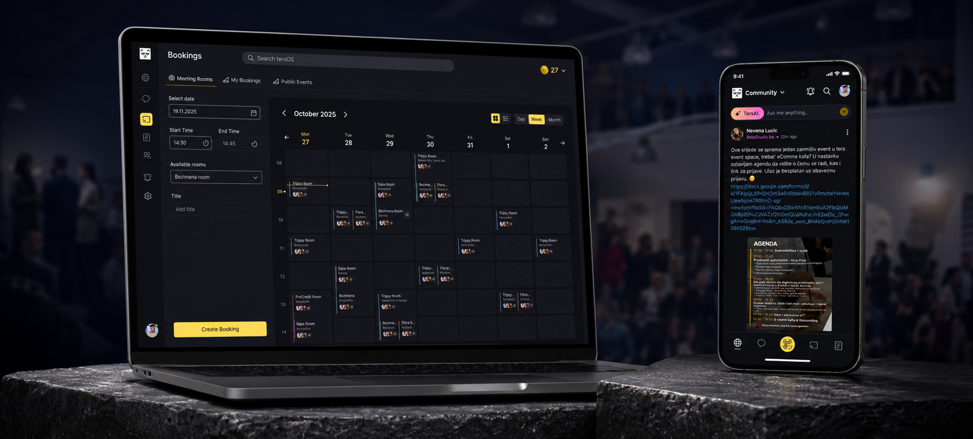 tersOS — The Coworking Operating System