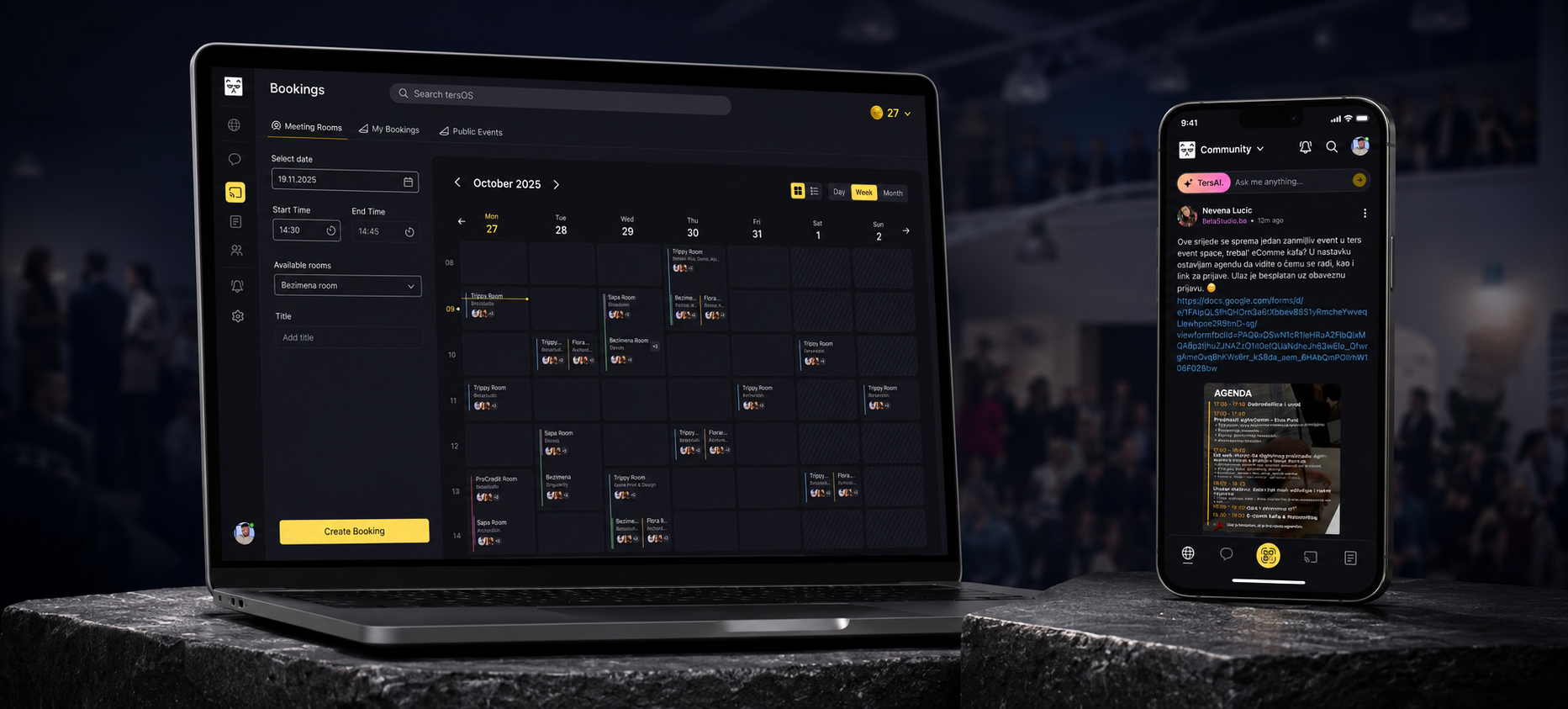 tersOS — The Coworking Operating System