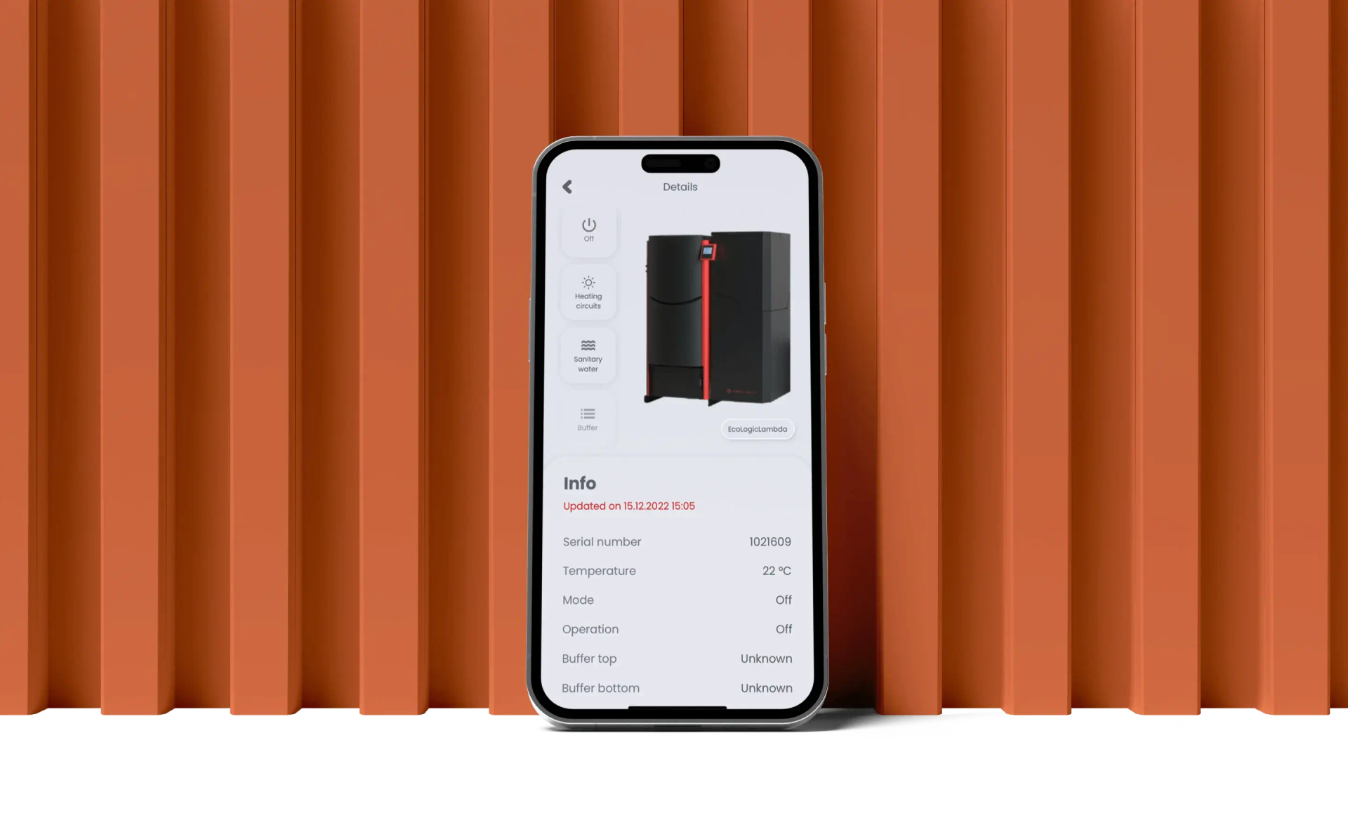 ThermoFLUX: Smart Remote Control for Heating Systems about