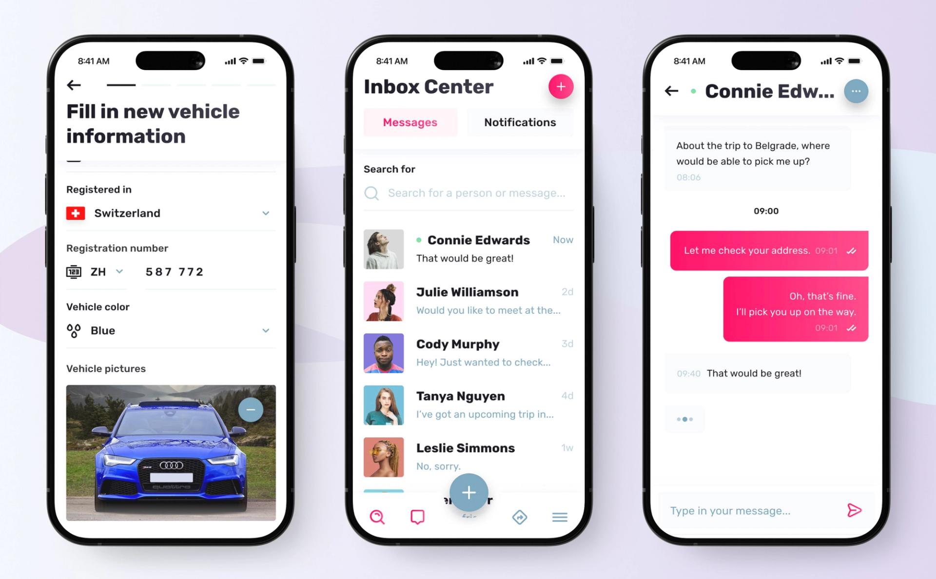 Call My Car: Intercity Rides and Parcels in One App — overview