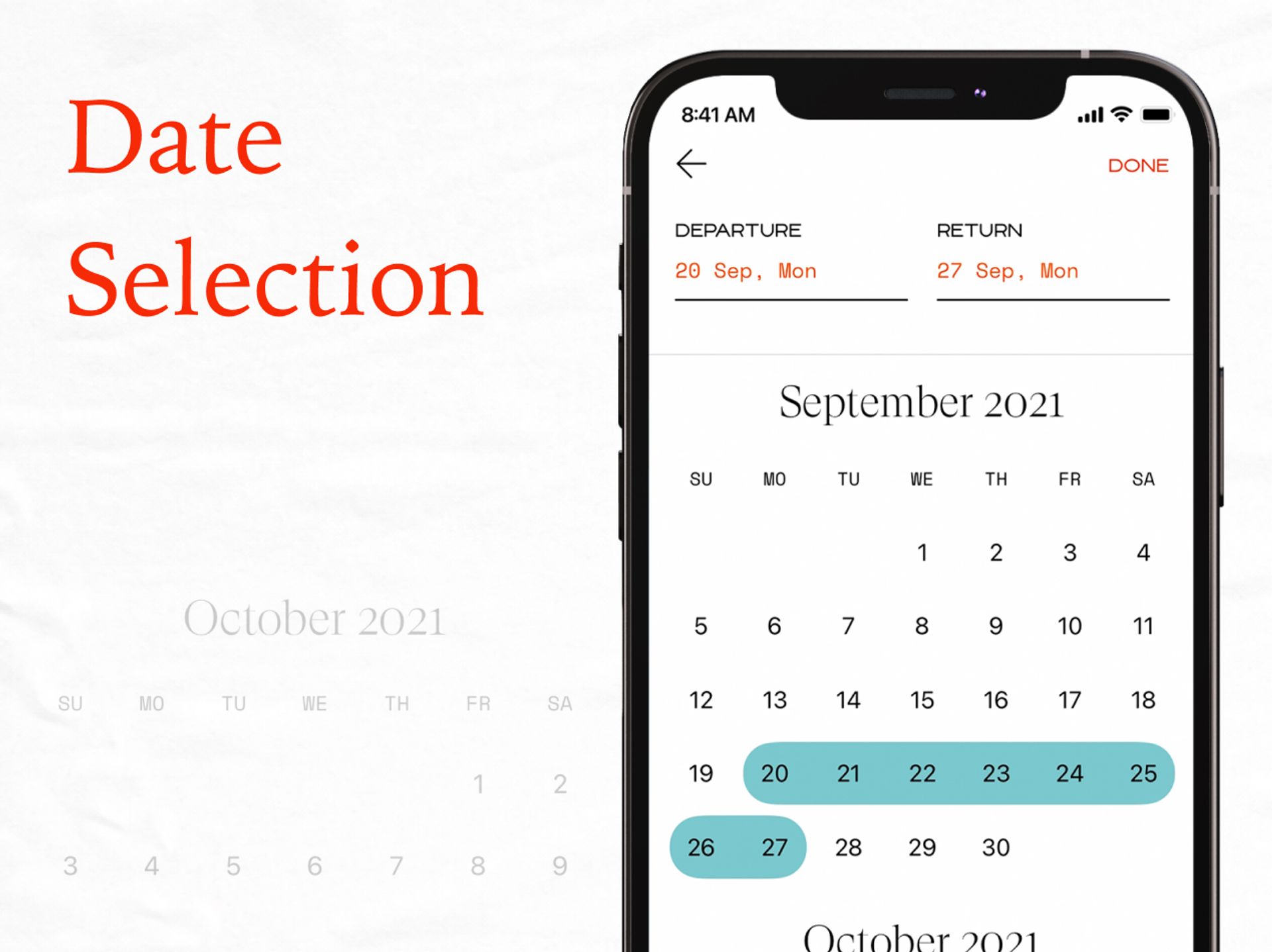 Elude date selection