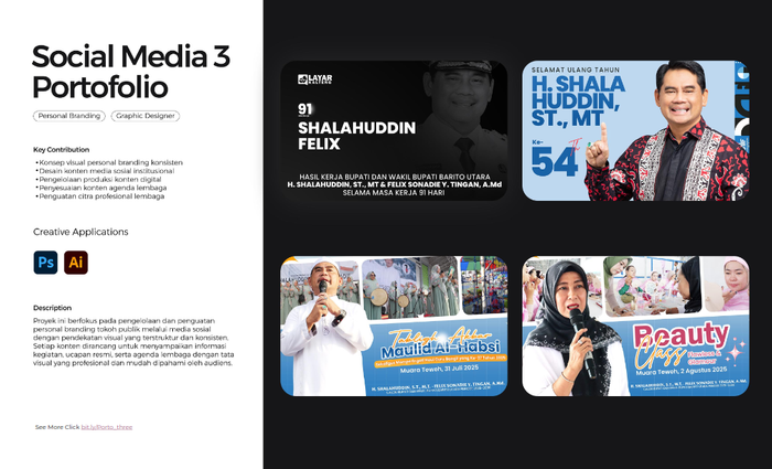 Shalahuddin Felix — Public Figure Personal Branding