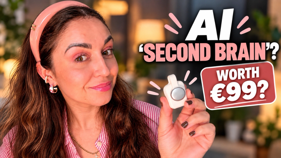 SwitchBot AI MindClip held up for a real-life review of the €99 AI wearable.