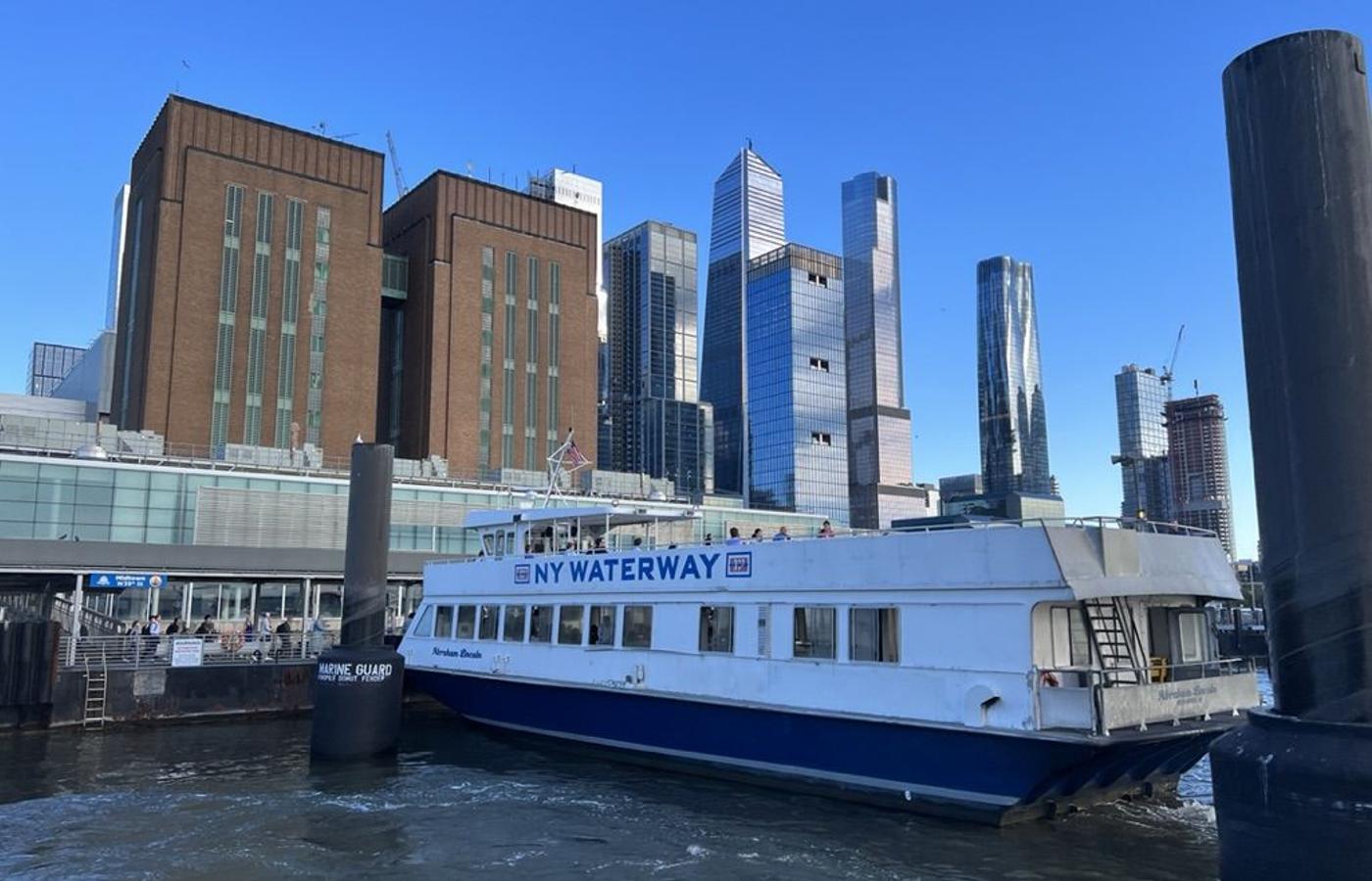 NY Waterway, 강 위에서 만나는 또 다른 뉴욕