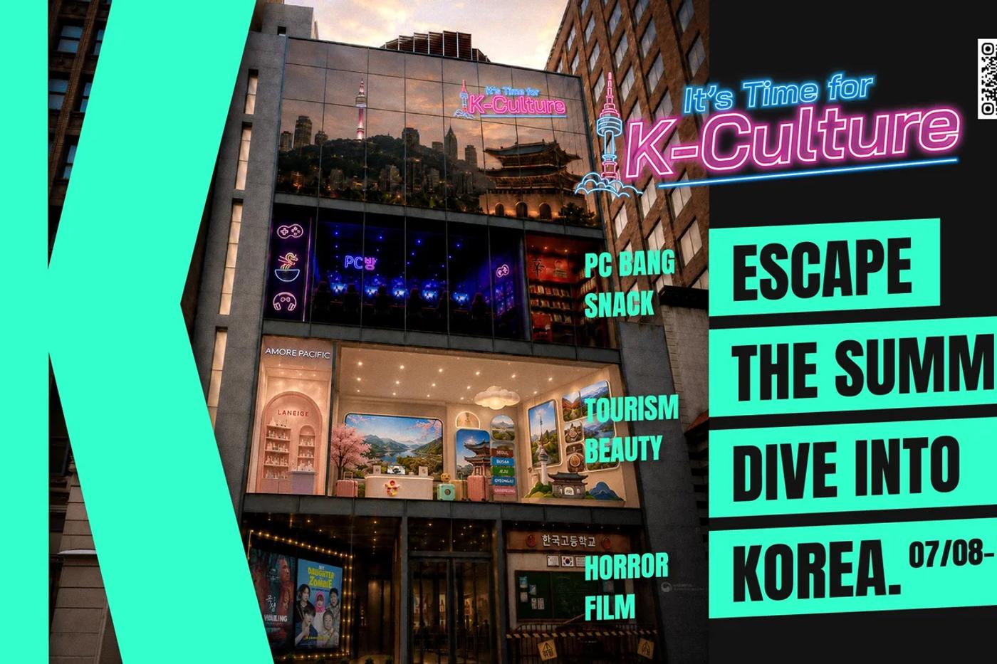 It's Time for K-Culture 2026 — 문화원 건물 전체가 하나의 한국 여행