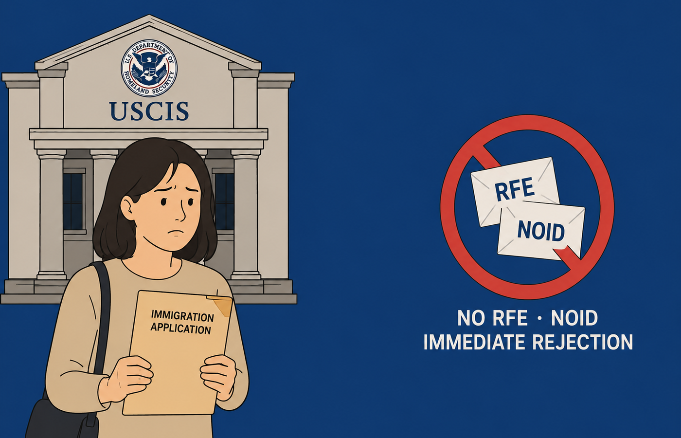 USCIS, 서류 누락 이민신청서 ‘RFE·NOID 없이 즉시 기각’ 전격 시행