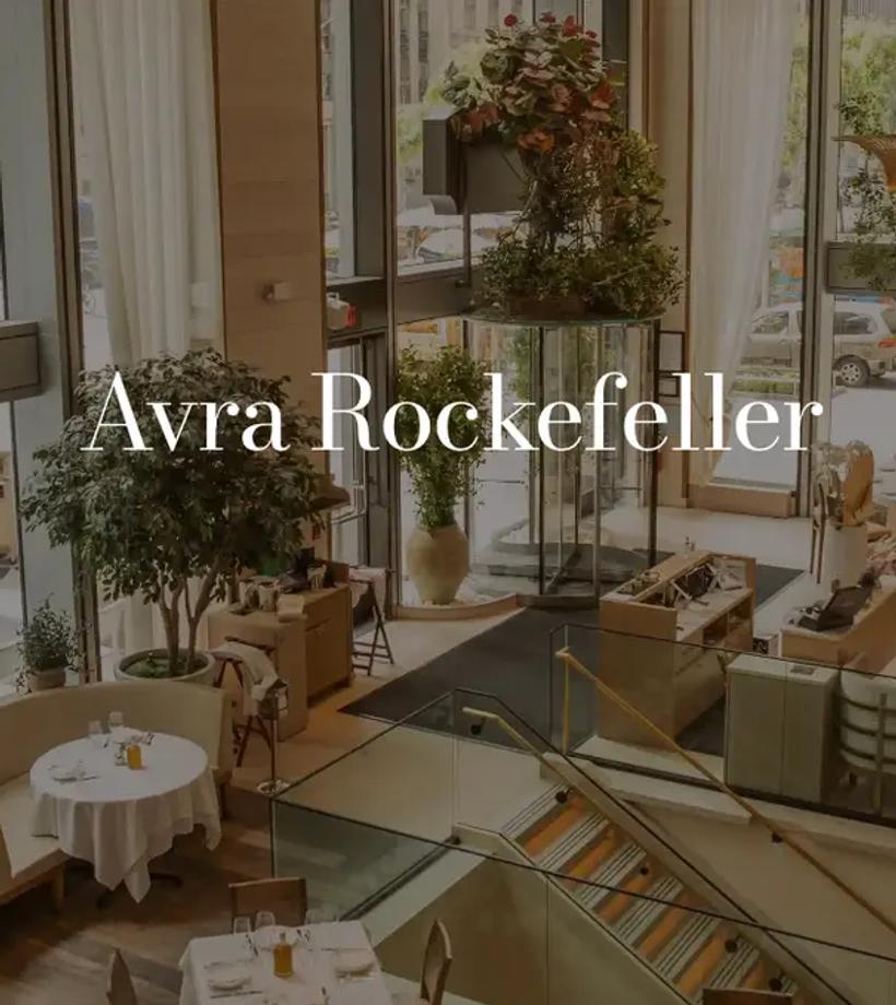 맨해튼 중심에서 마주하는 지중해의 비치 클럽: 아브라 록펠러 센터(Avra Rockefeller Center) 리뷰