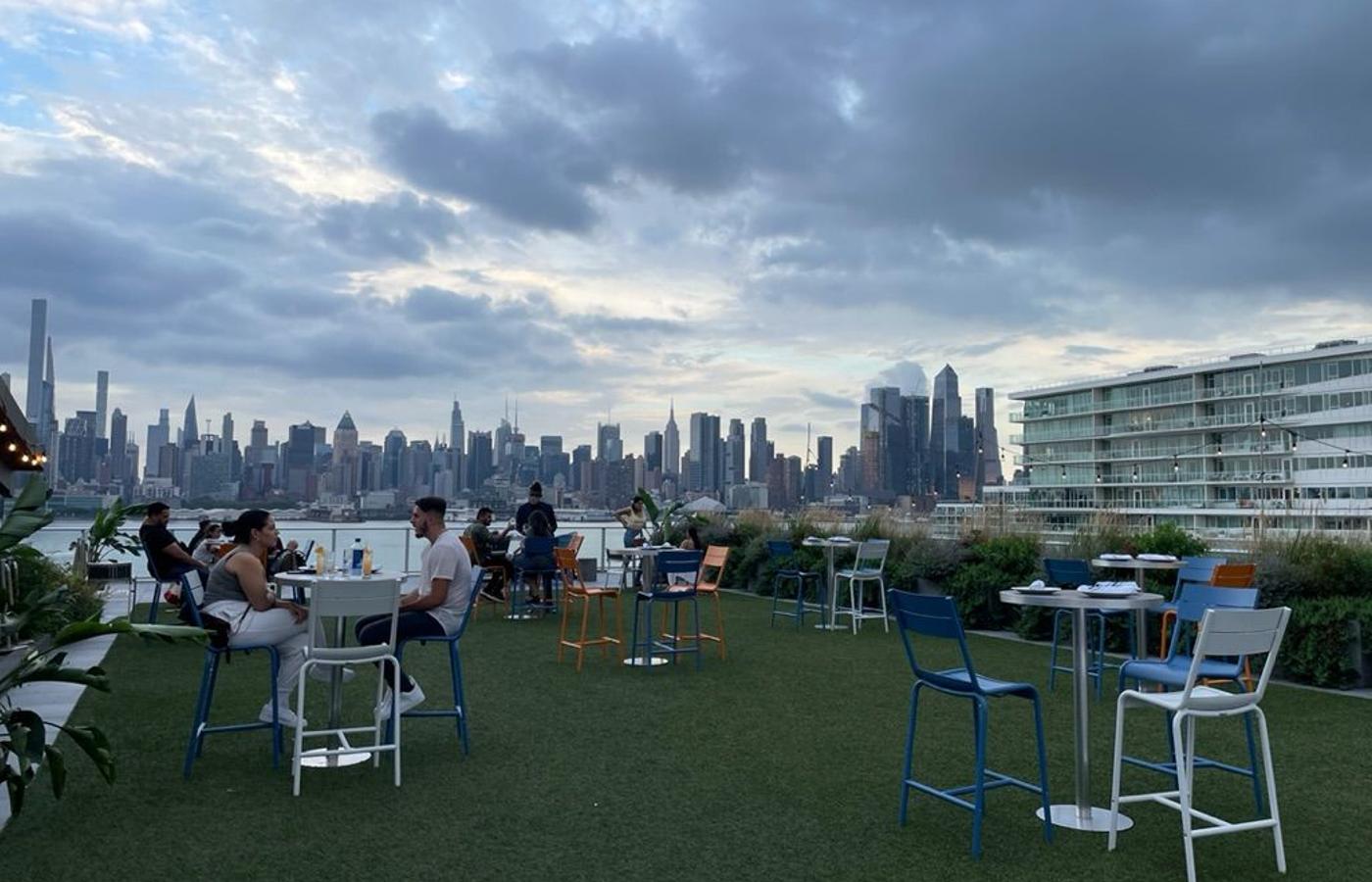 뉴저지에서 뉴욕을 바라본다는 것- NoHu Rooftop Bar & Restaurant 리뷰
